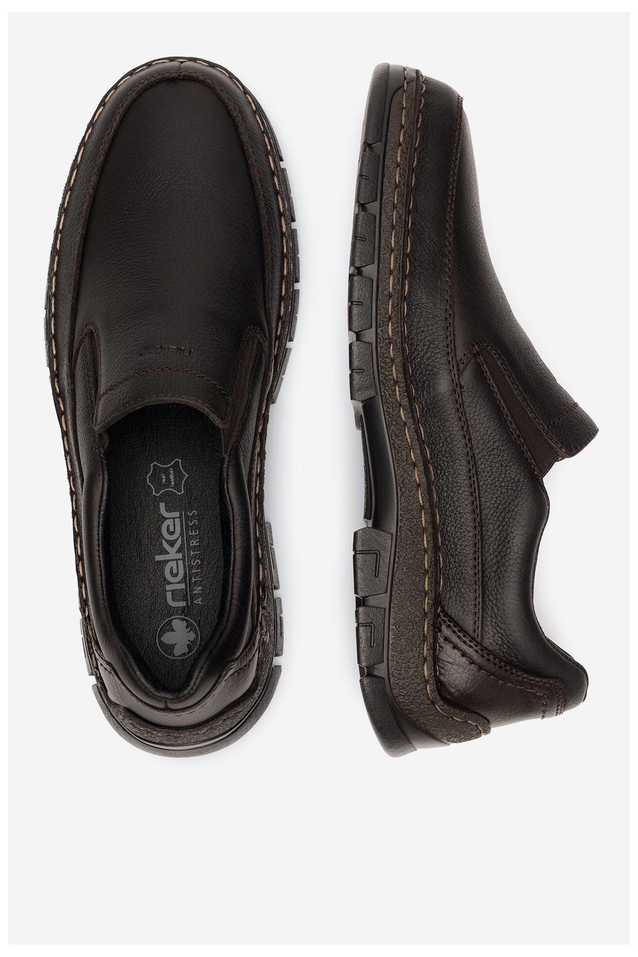 Половинки обувки Rieker 12250-25 КАФЯВ