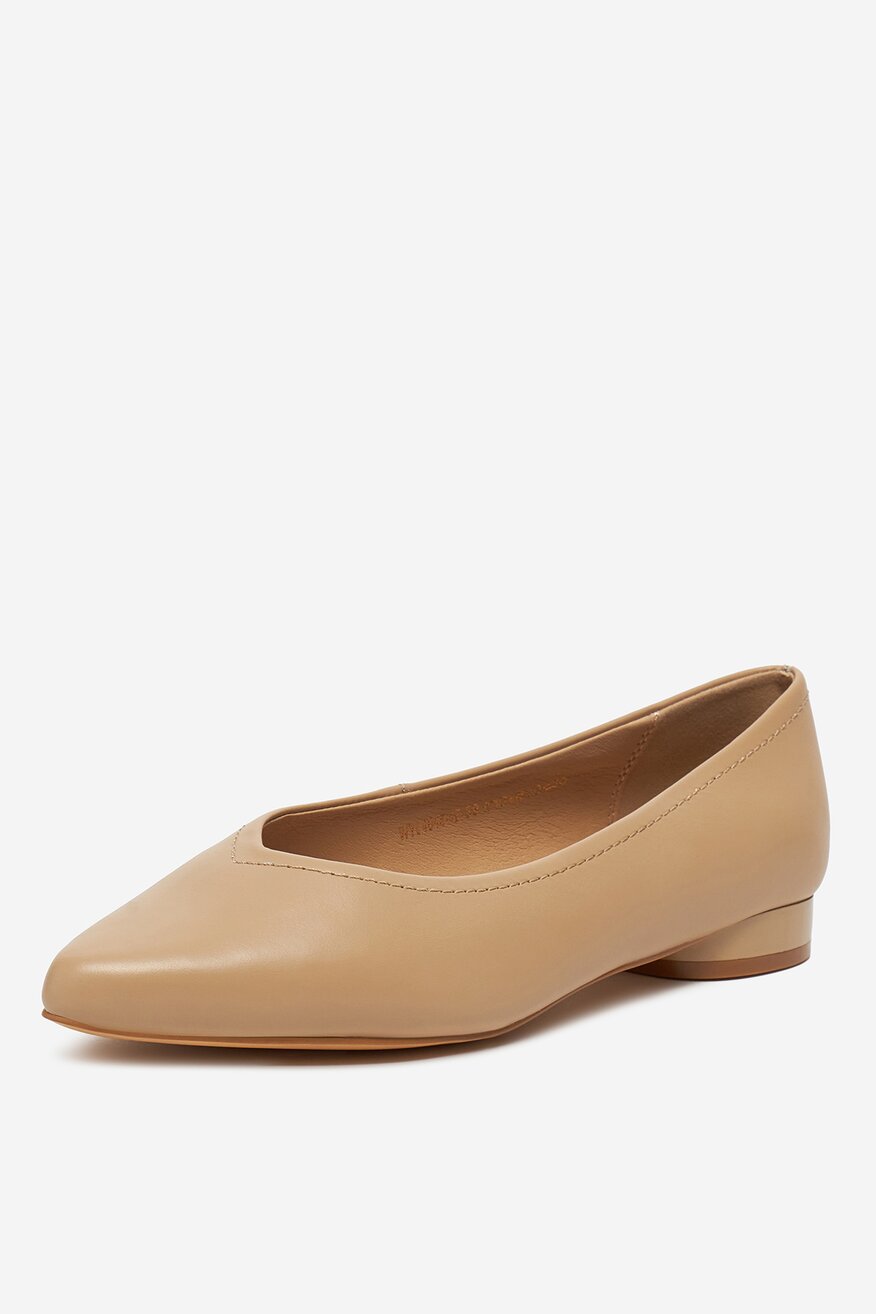 
                Lasocki - Baleriny skórzane - 5903698594453