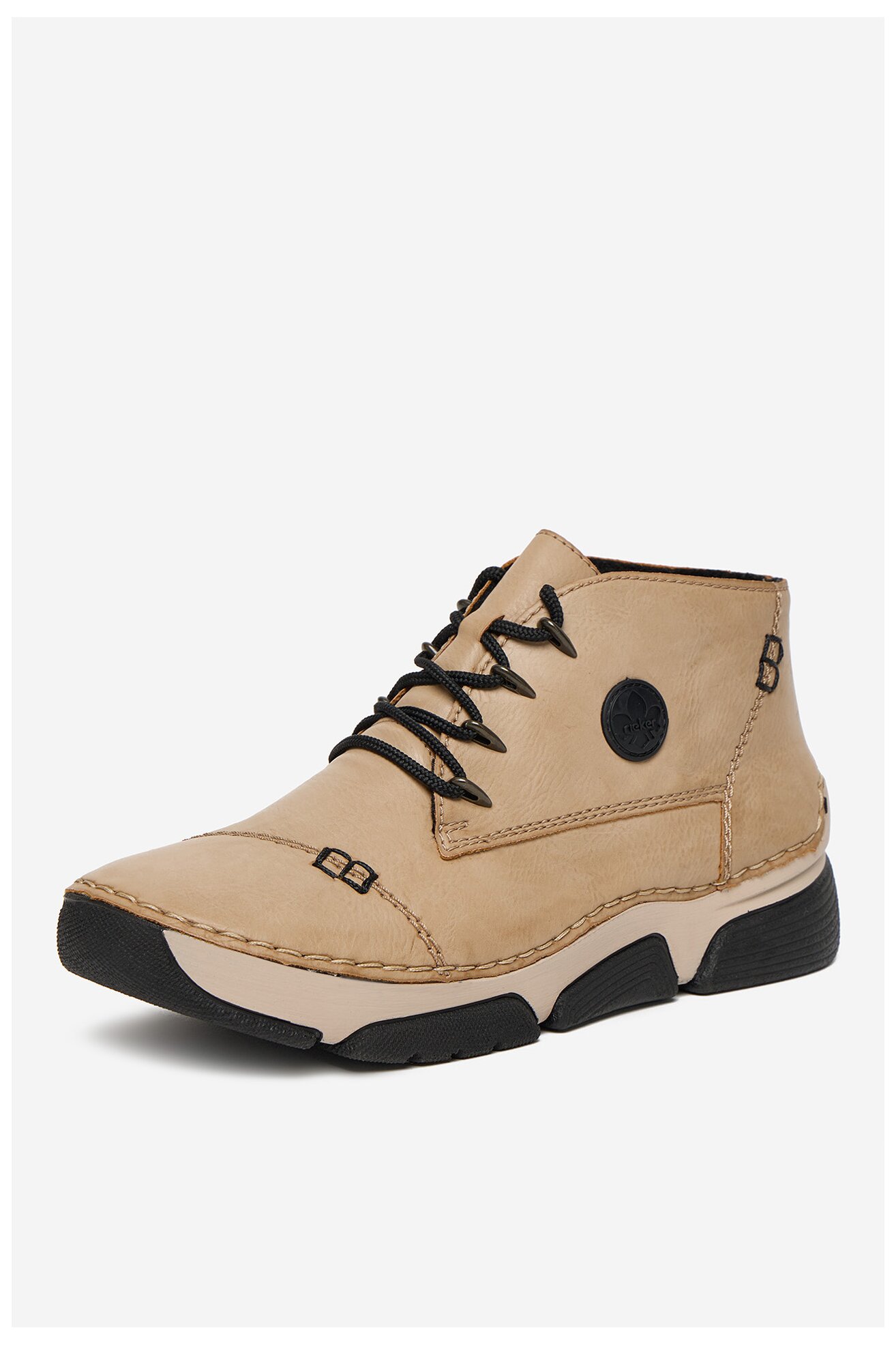 Trzewiki Rieker 45902-60 Beżowy