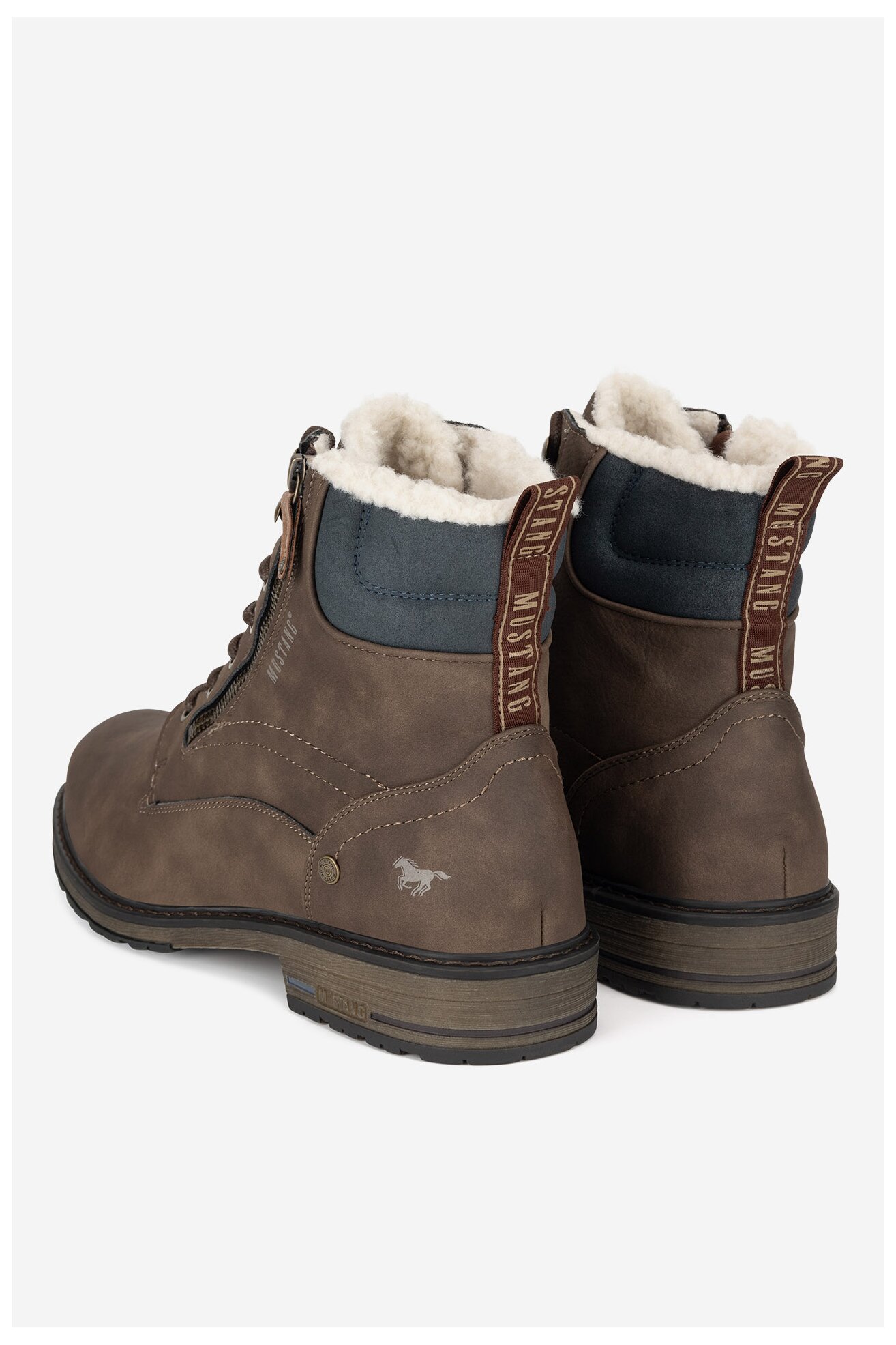 Bocanci Mustang 4157-609 MARO ÎNCHIS