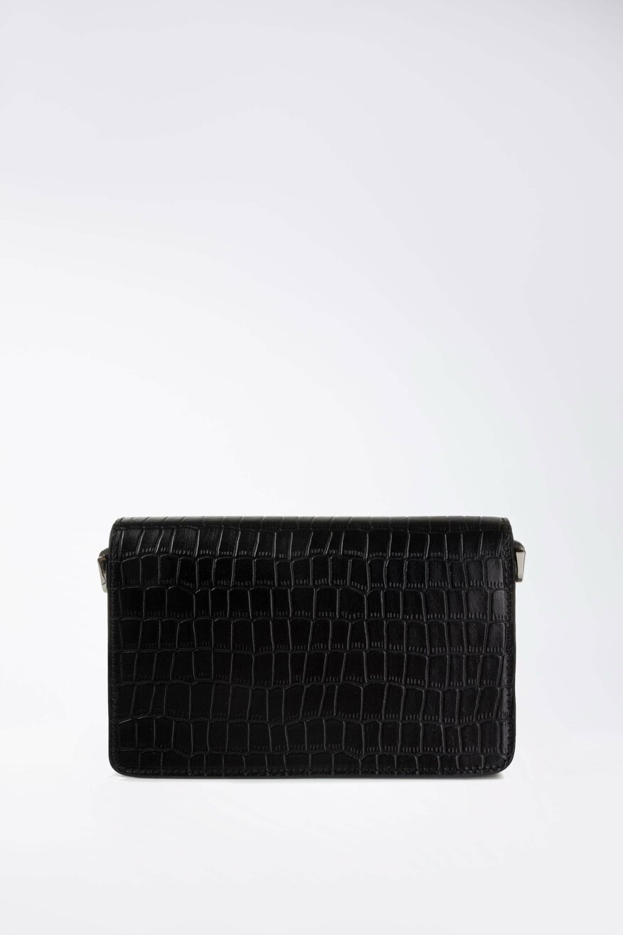 
                Gino Rossi - Torebka skórzana ze zwierzęcym motywem - 5903419034336