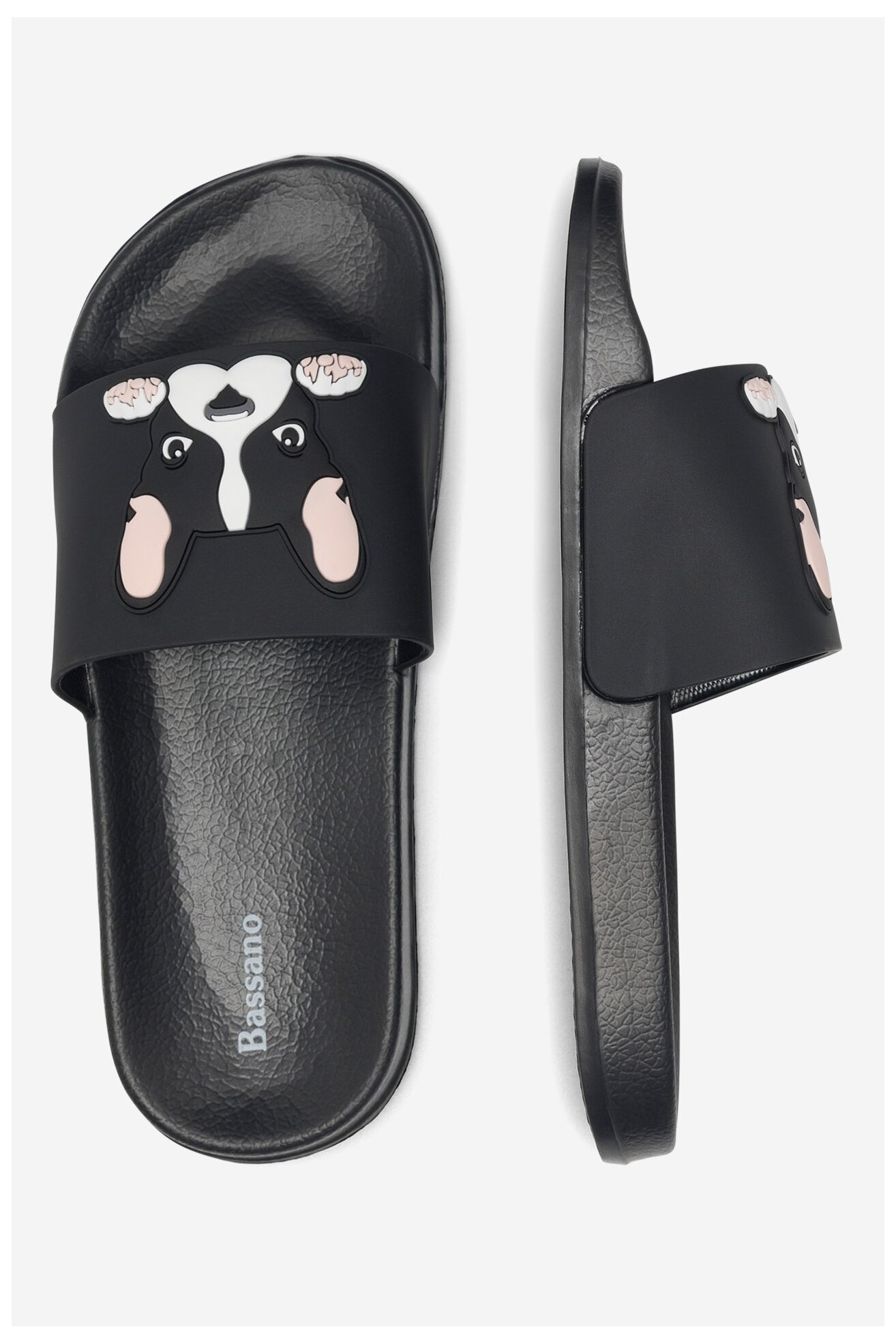 Șlapi pentru bazin Bassano P3010524 NEGRU