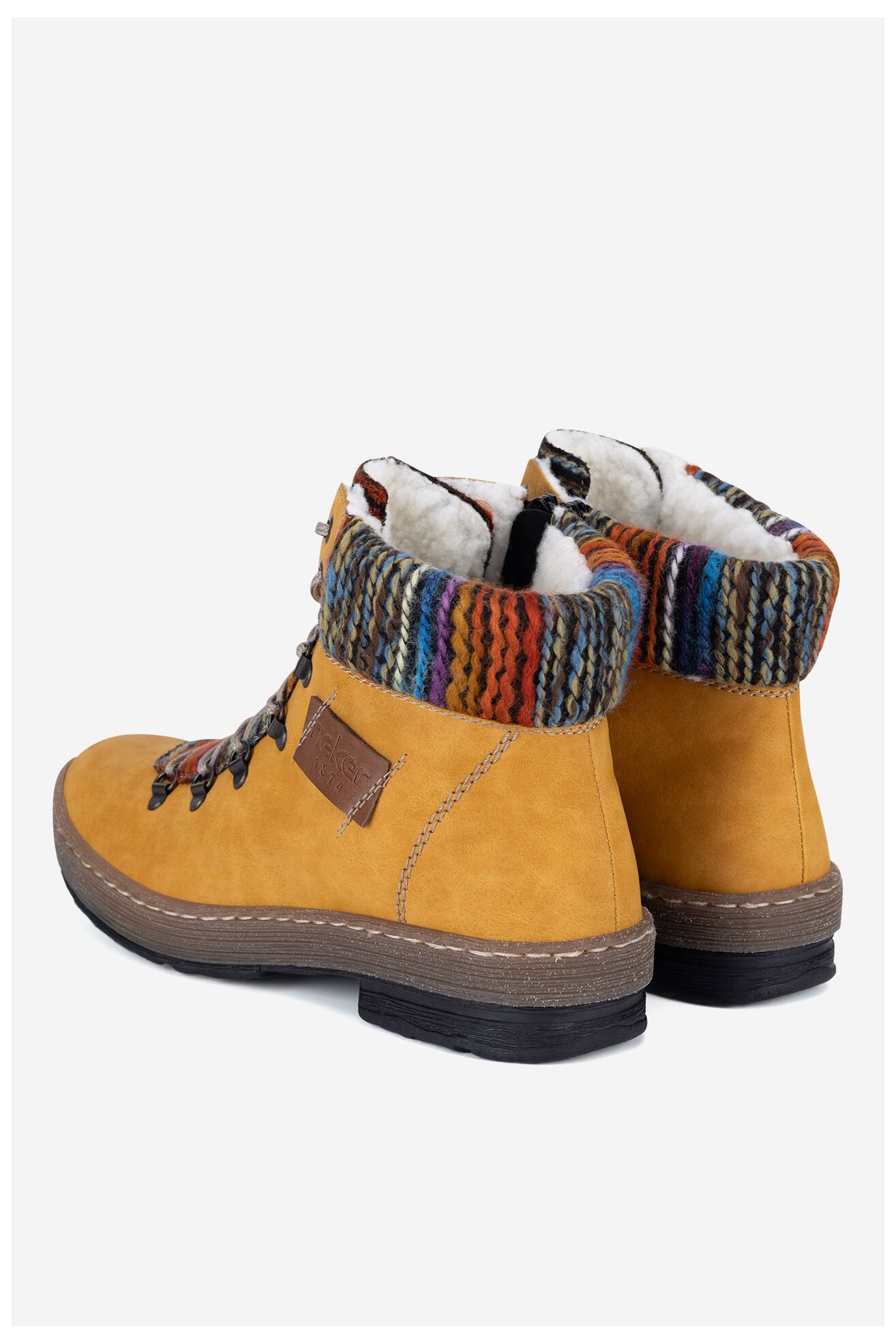 Bocanci Rieker Z6743-68 GALBEN