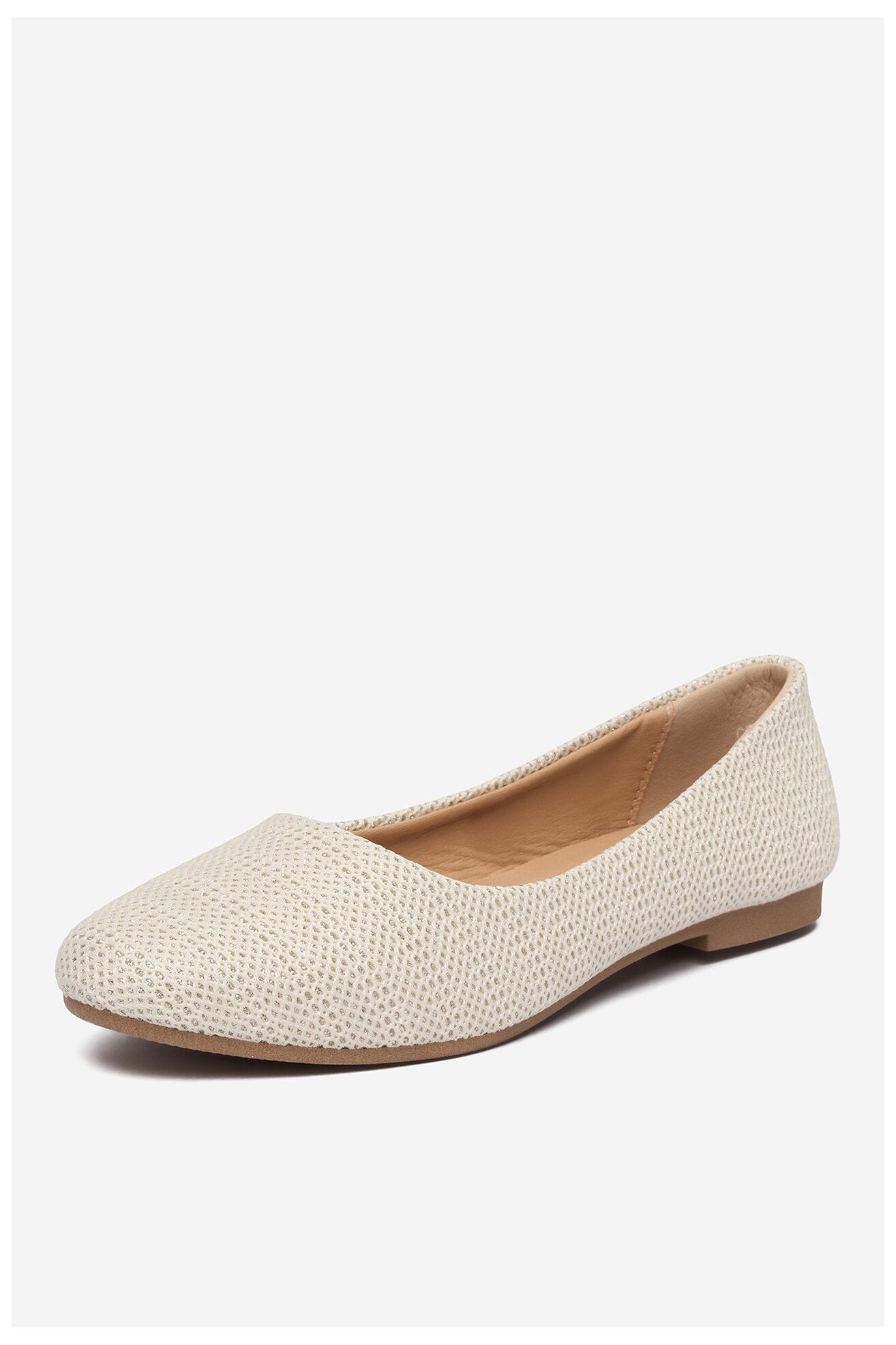 Baleriny Jenny CEO-WSS21732-01 Beżowy