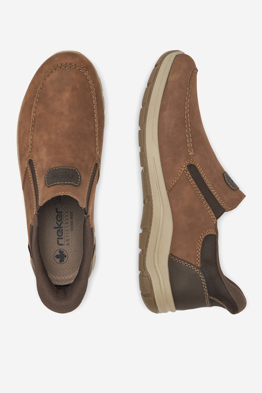 Polobotka Rieker HNĚDÁ - 5903419553028