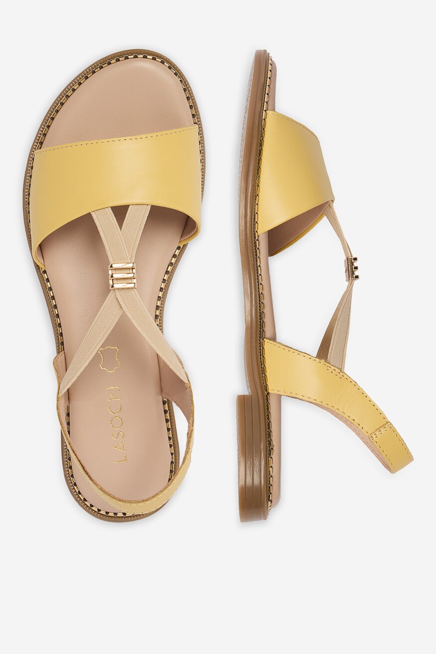 
                Lasocki - Sandały skórzane - 5906751952184