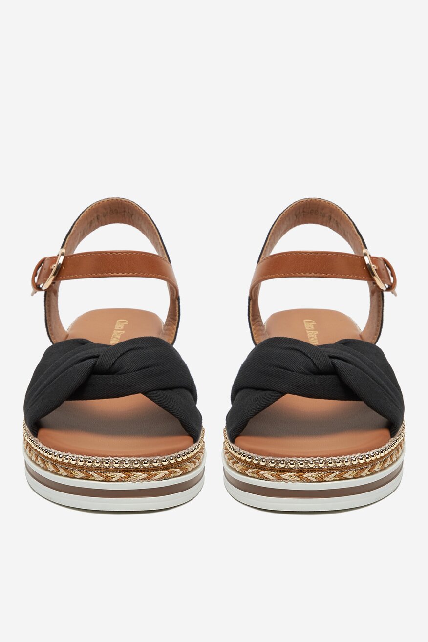 Sandale Clara Barson NEGRU - 5904862310572