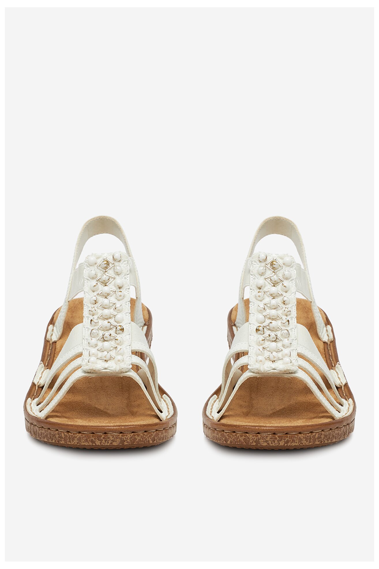 Sandały Rieker 62809-60 Biały