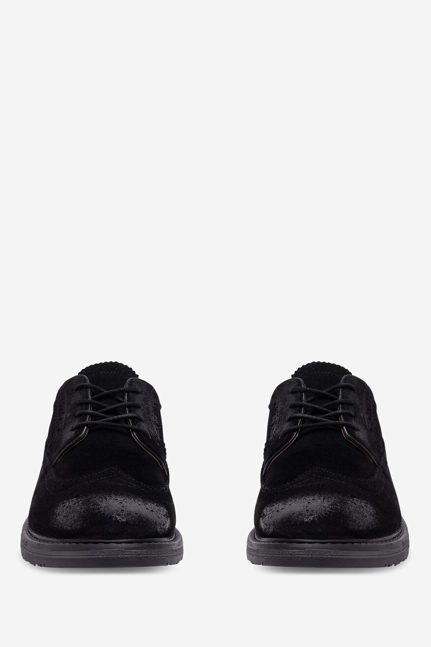 Gino Rossi - Półbuty zamszowe - 5905588553090