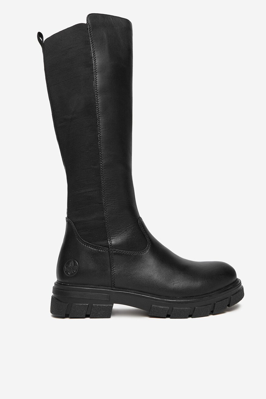 Rieker - Kozaki skórzane ocieplane - 2230085558198