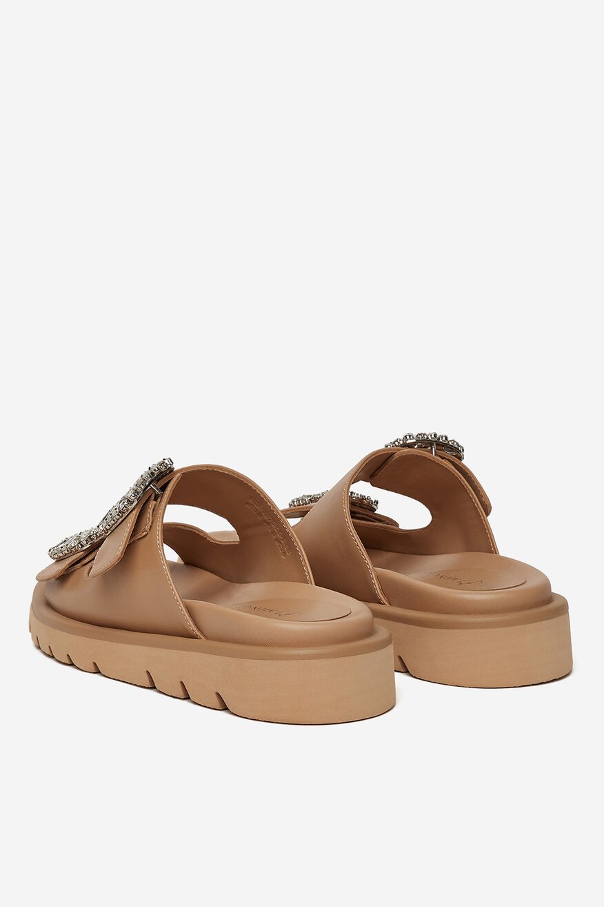 
                Шльопанець EVA MINGE БЕЖЕВИЙ - 5903698631882