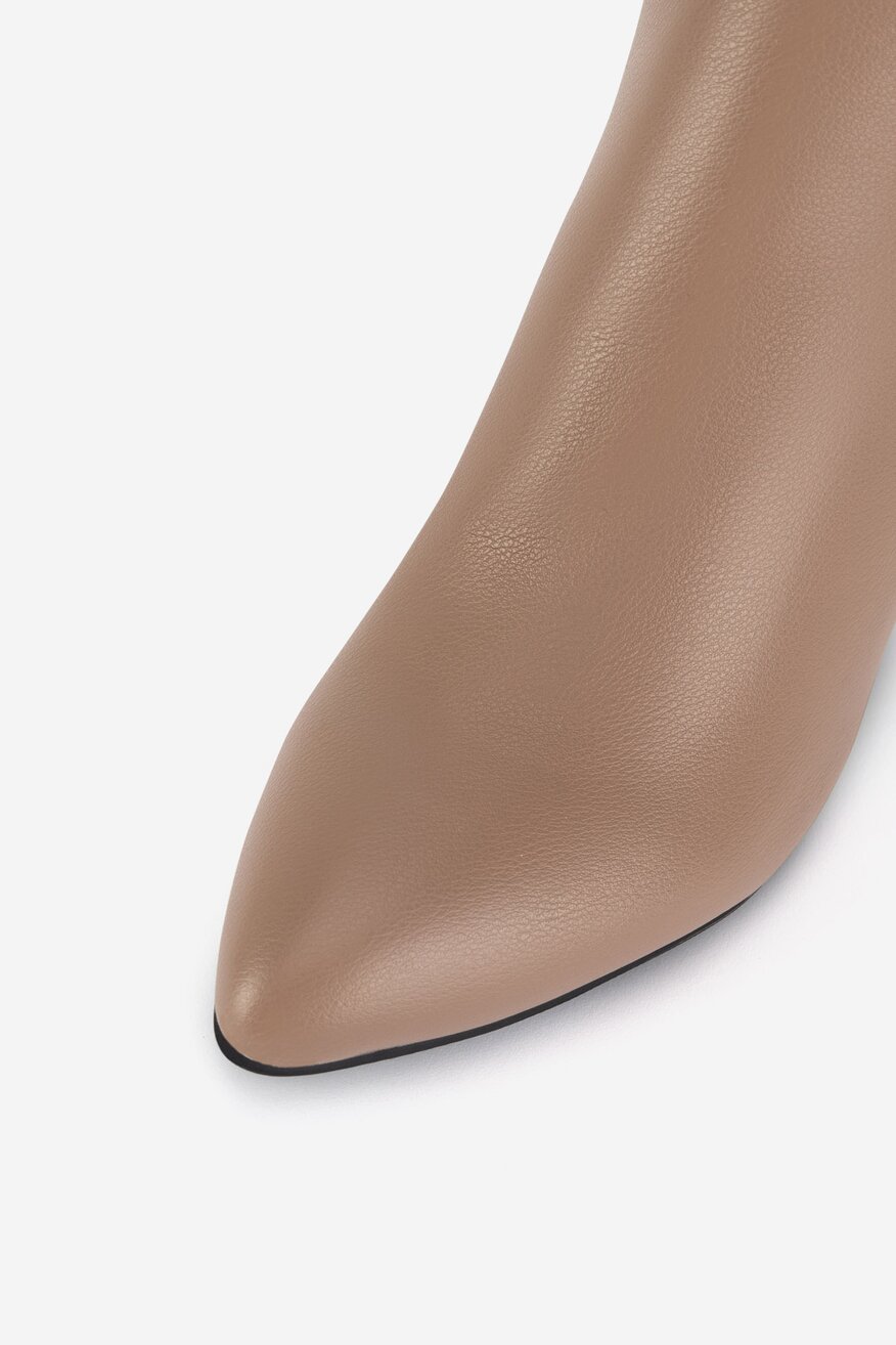 
                Mexx - Botki ocieplane na słupku - 5905588894650