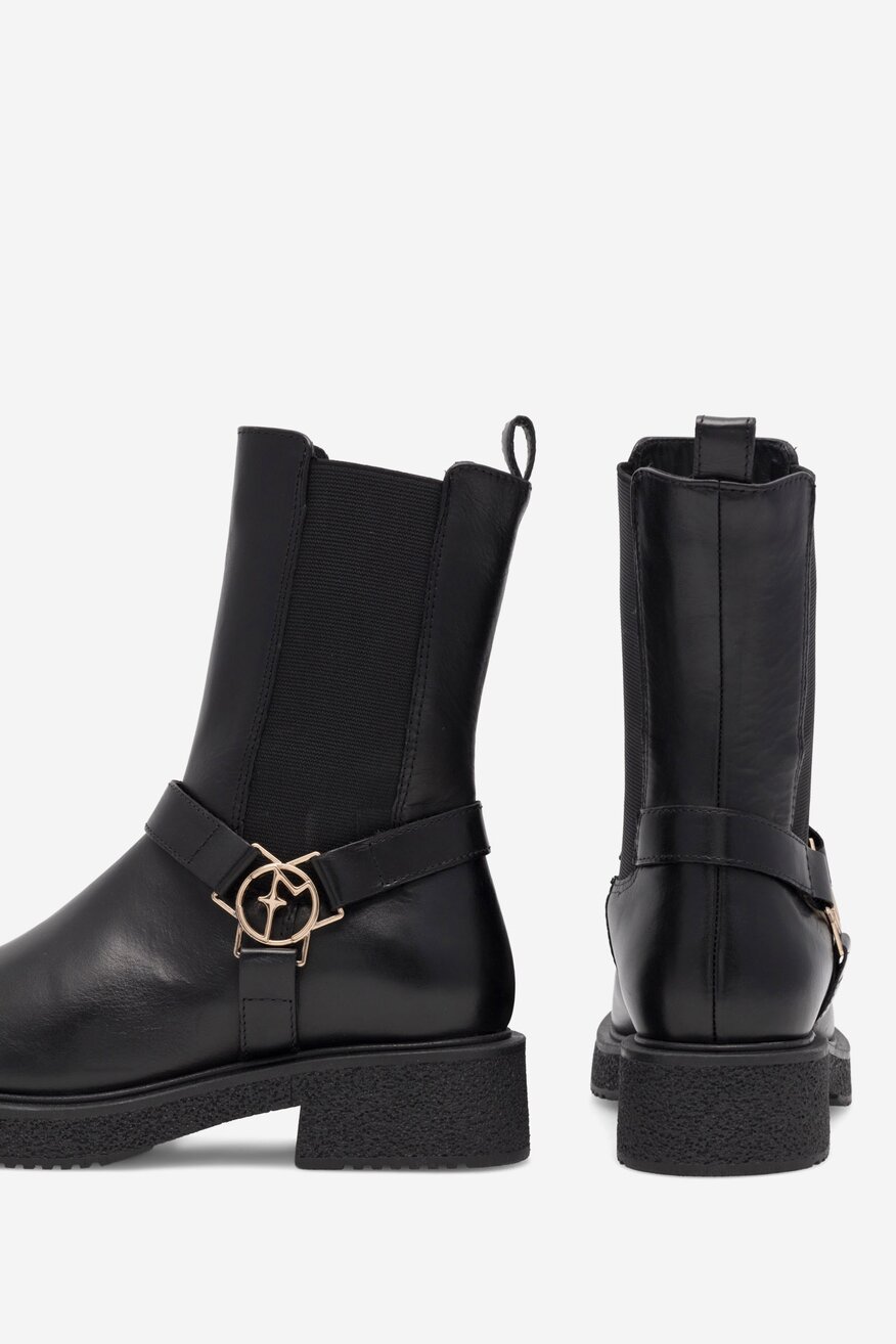 
                Ghete EVA MINGE NEGRU - 5905588225638