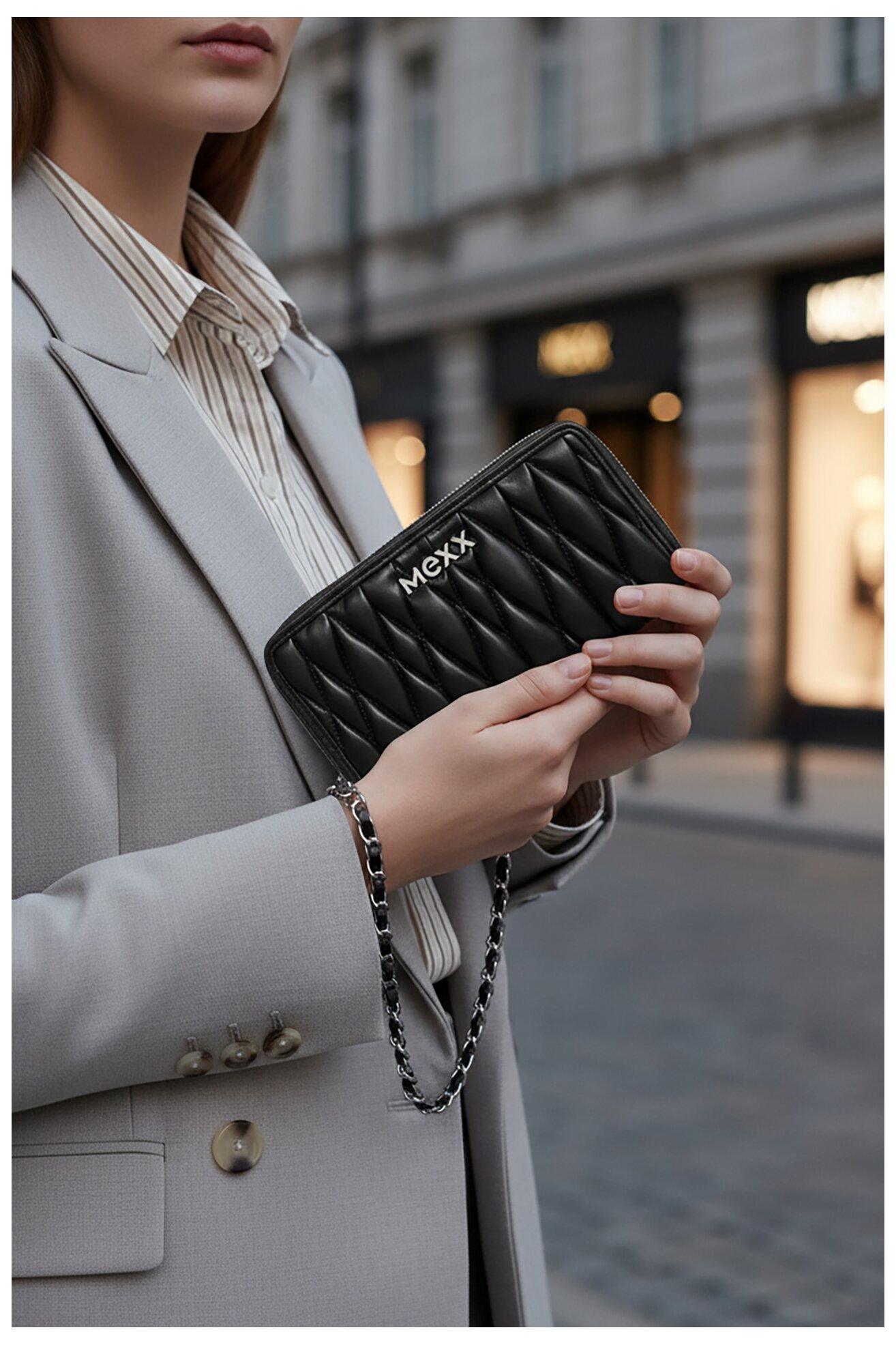 Portofel femei Mexx CEO-MEXX-W1-001-AW25 NEGRU