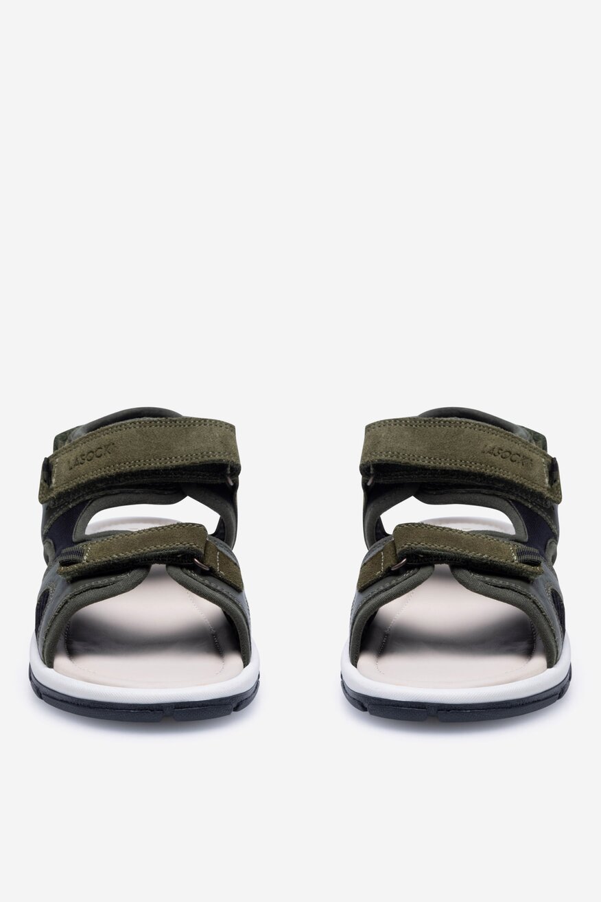 
                Lasocki Young - Sandały zamszowe - 5905588583363