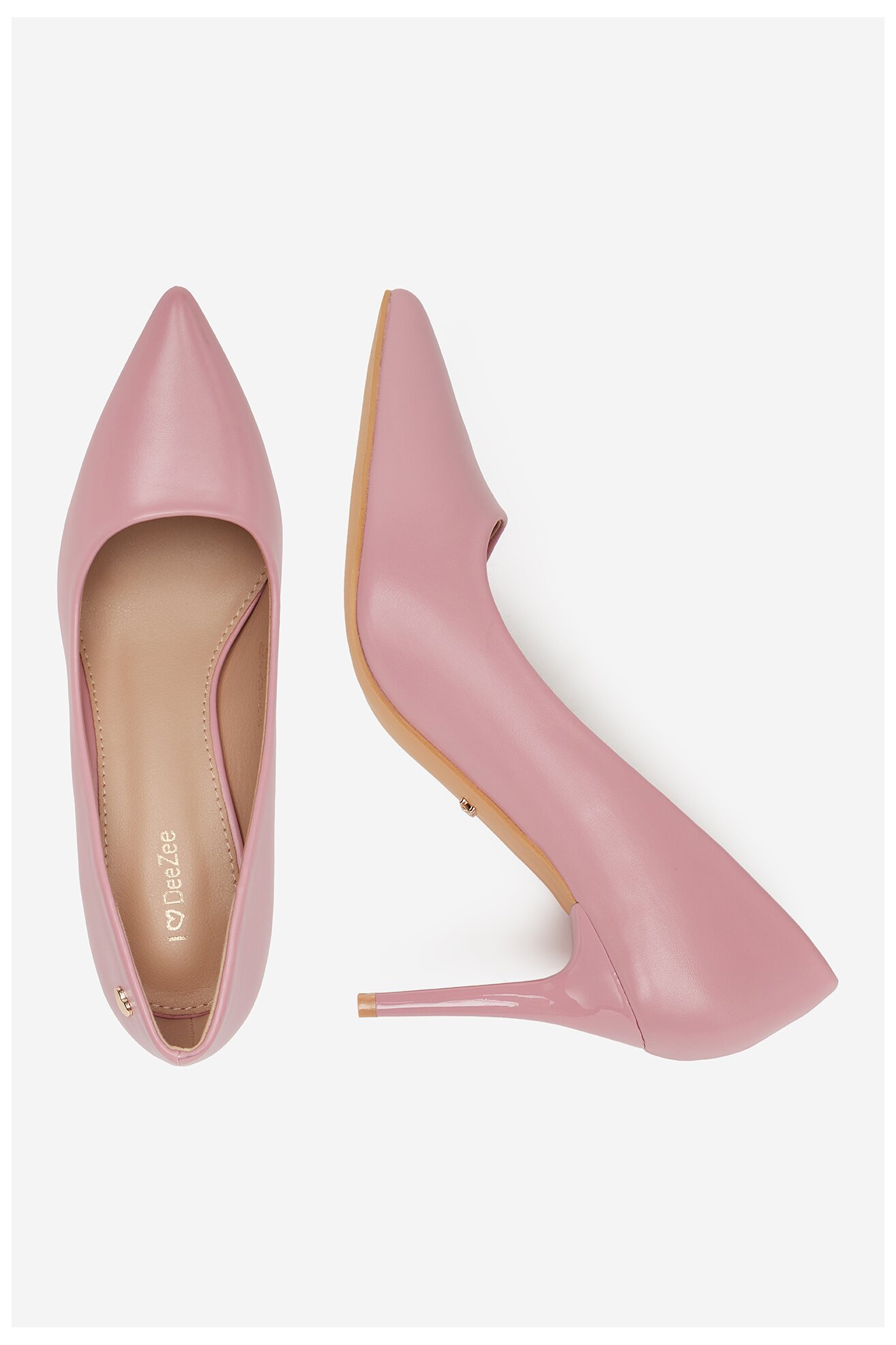 Pantofi cu toc DeeZee EZ-23-1A ROZ