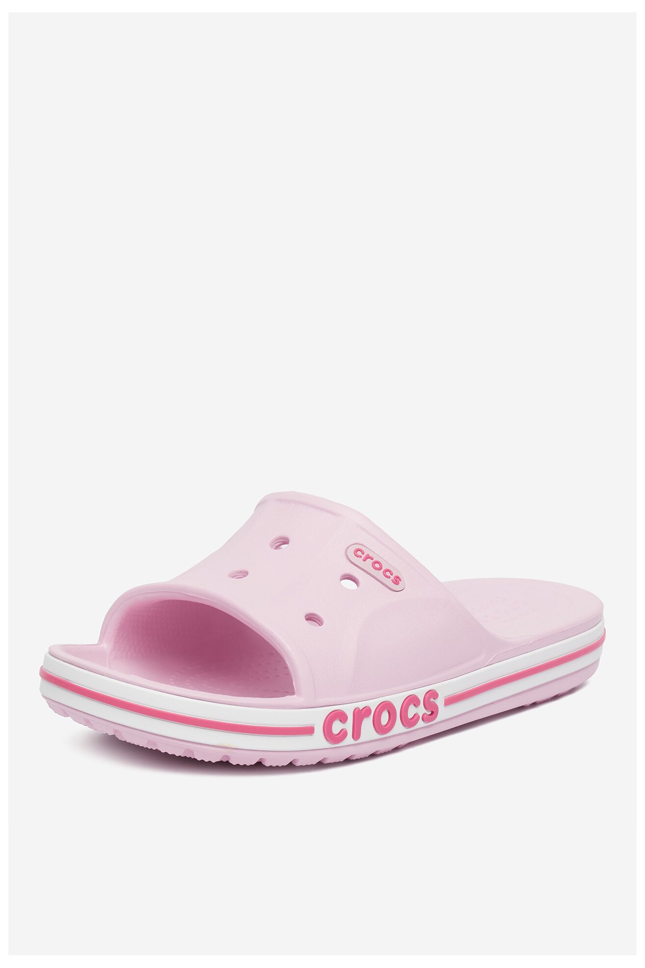 Klapki basenowe Crocs C-BAYABAND SLIDE 205392-6TG Różowy