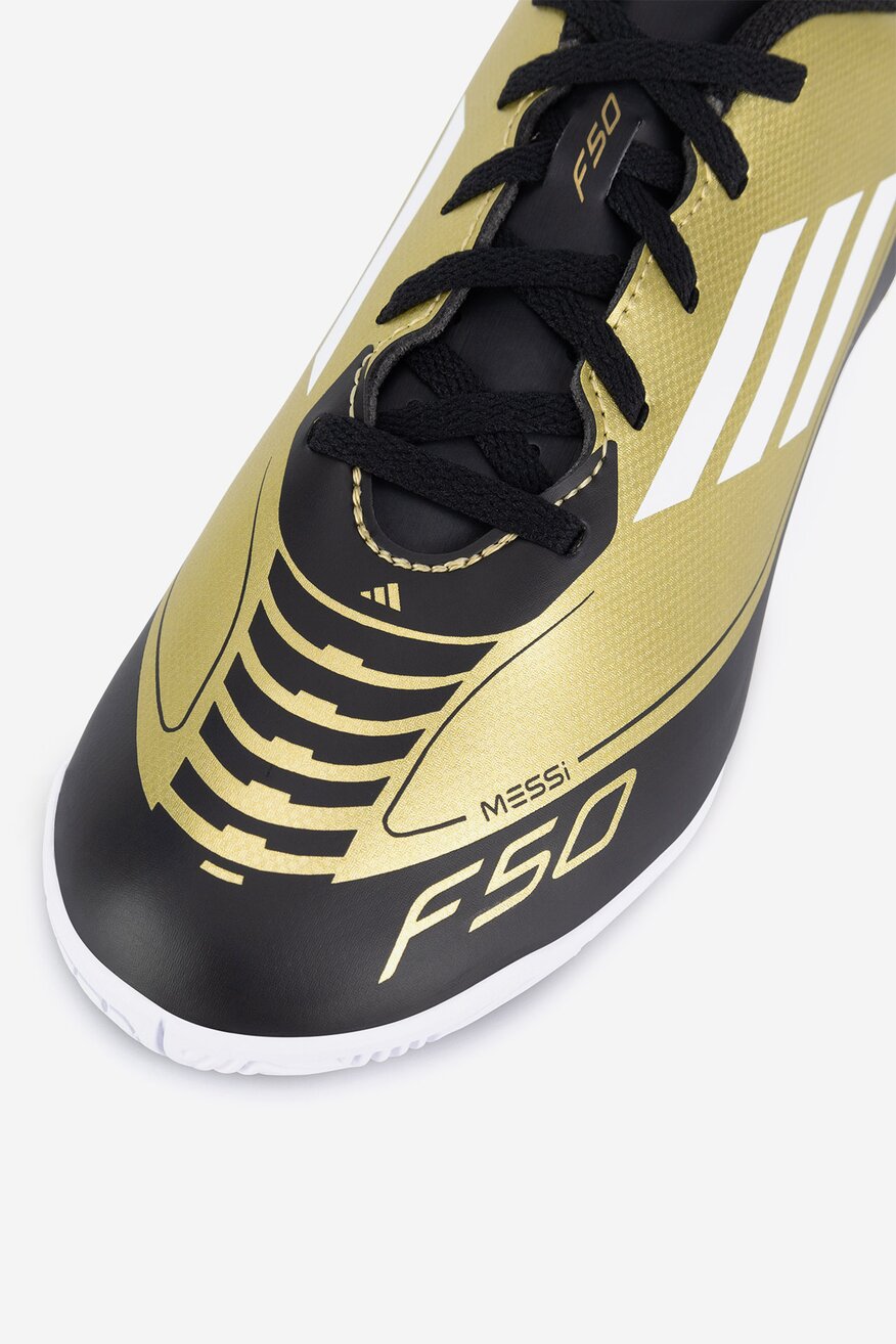 Obuwie sportowe adidas F50 CLUB IN J MESSI IG9326 Złoty - CCC.eu