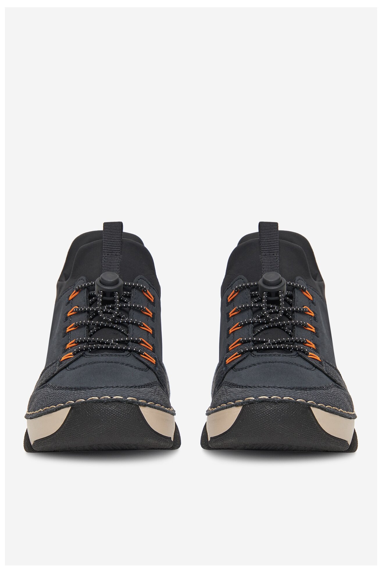 Półbuty Rieker 45963-14 Niebieski