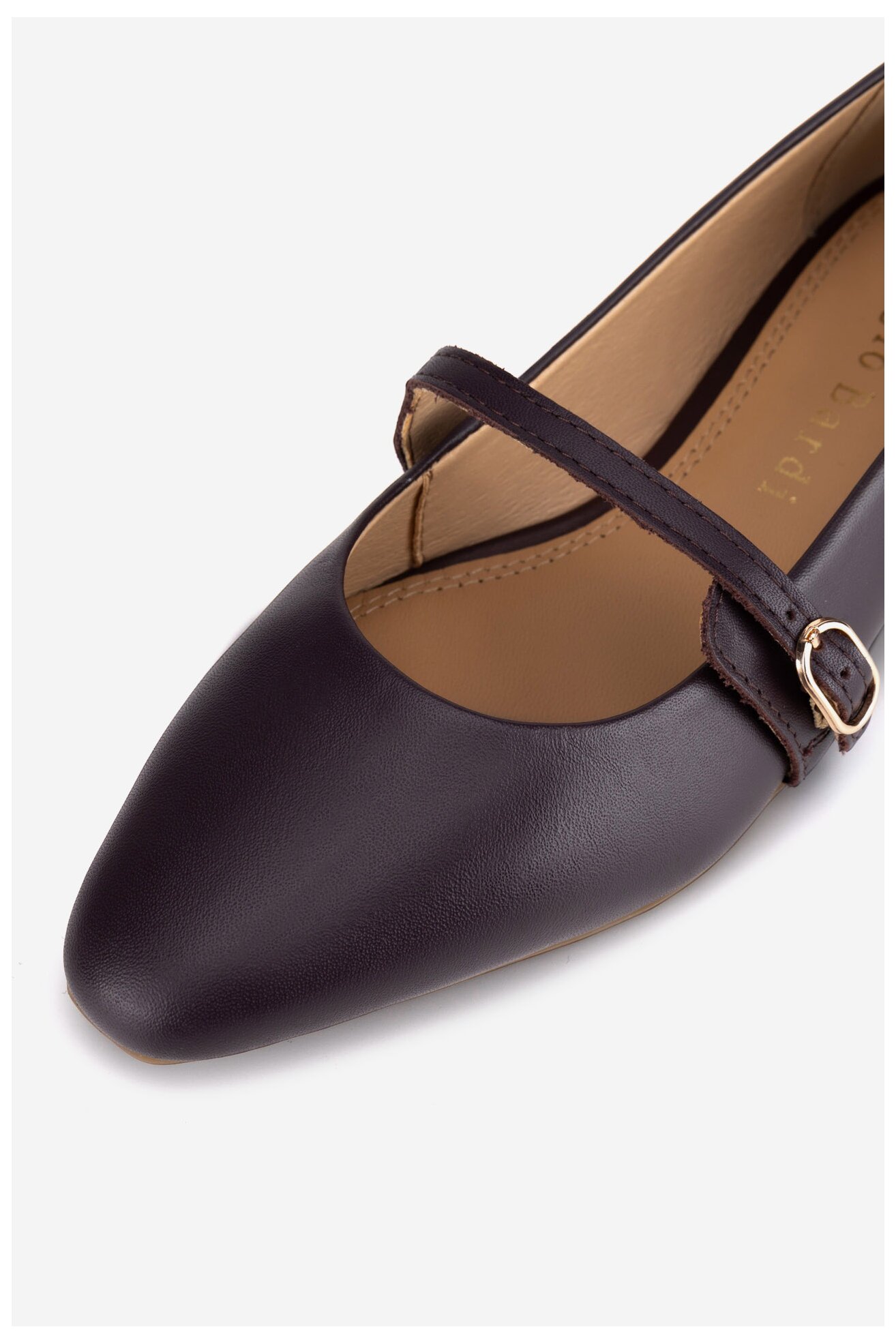 Baleriny Sergio Bardi RST-E1065-03SB Fioletowy