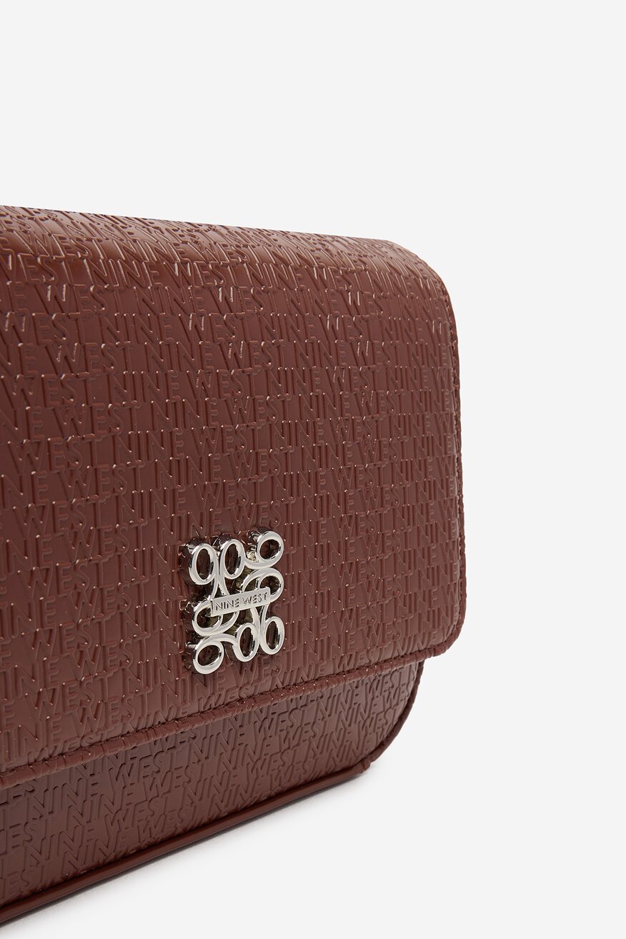 Дамска чанта NINE WEST CEO-HAMPSHIRE-I-LDA8176 КАФЯВ - 5906751396506