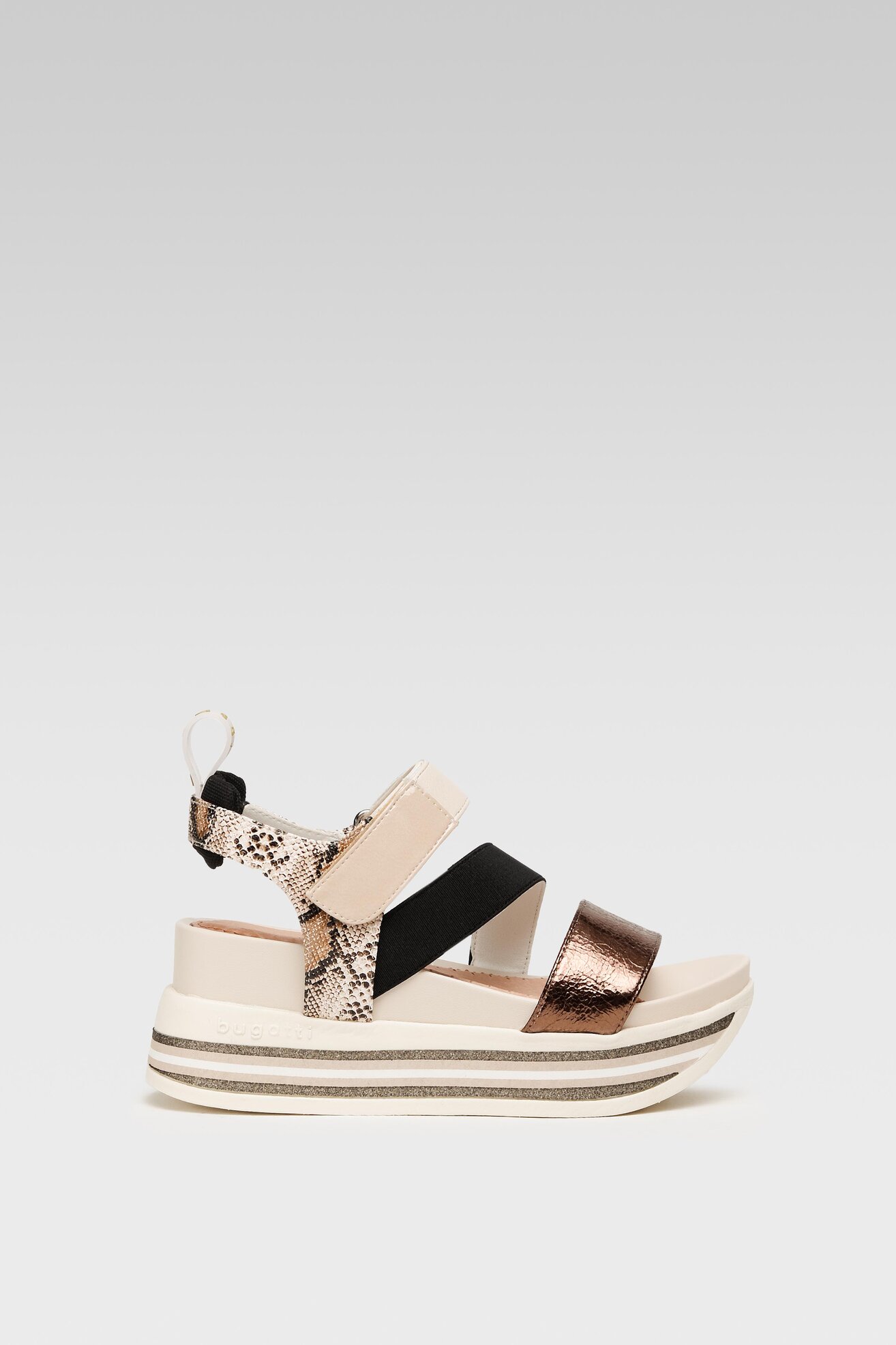 Sandały Bugatti 431-91483-5058-5281 Beżowy