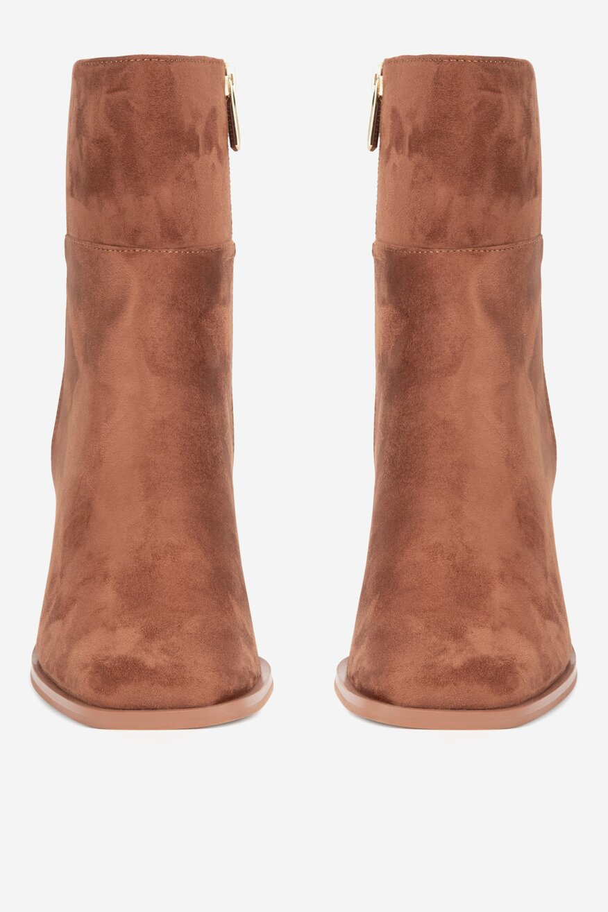 NINE WEST - Botki na słupku - 5905588943150