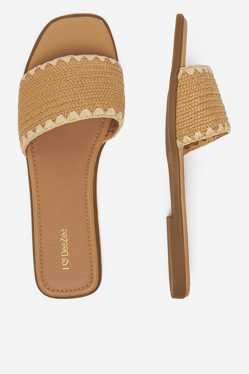 Șlapi DeeZee 15-630-1 KAKI - 5904410852424