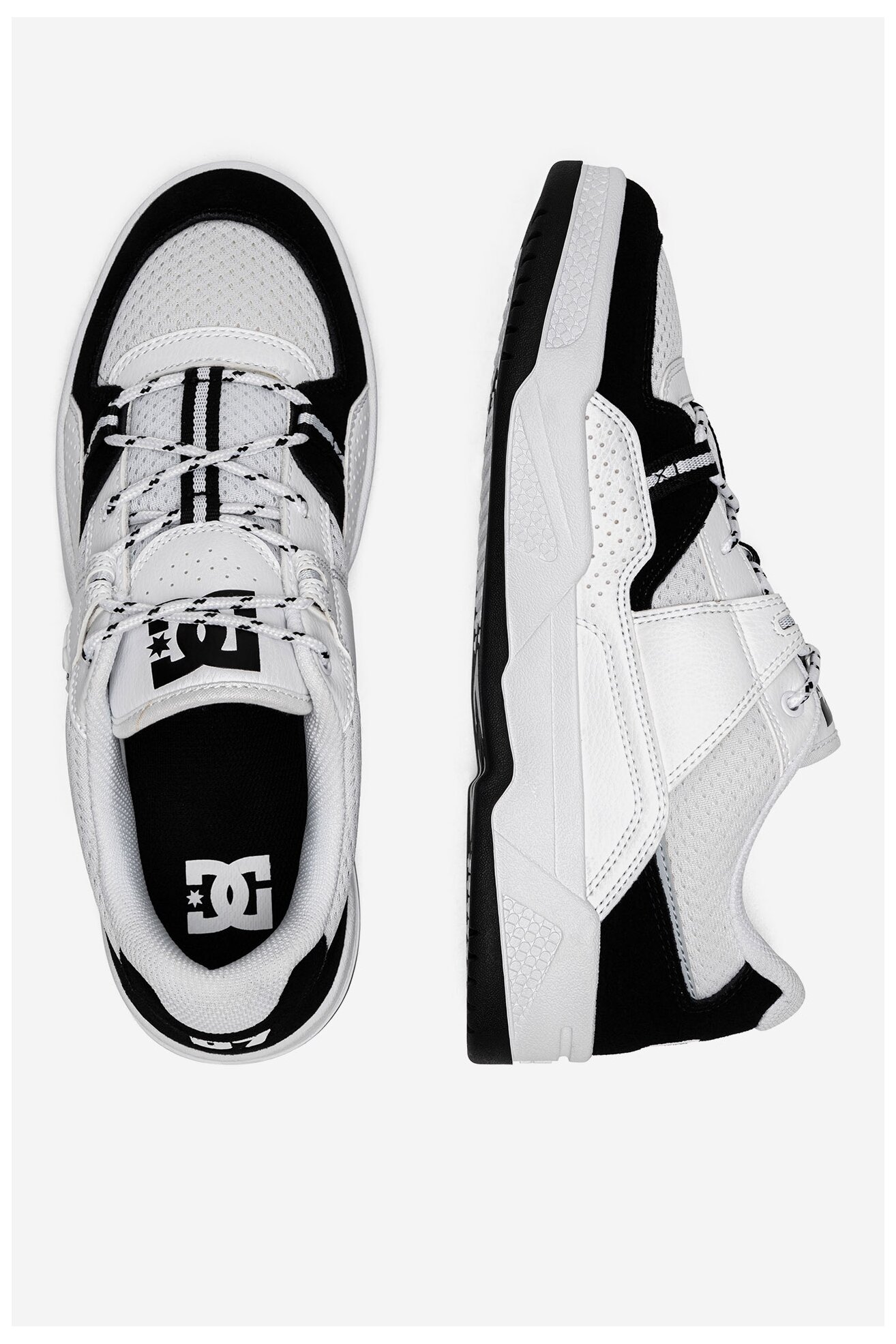Sportcipő DC Shoes CONSTRUCT ADYS100822-BKW FEHÉR