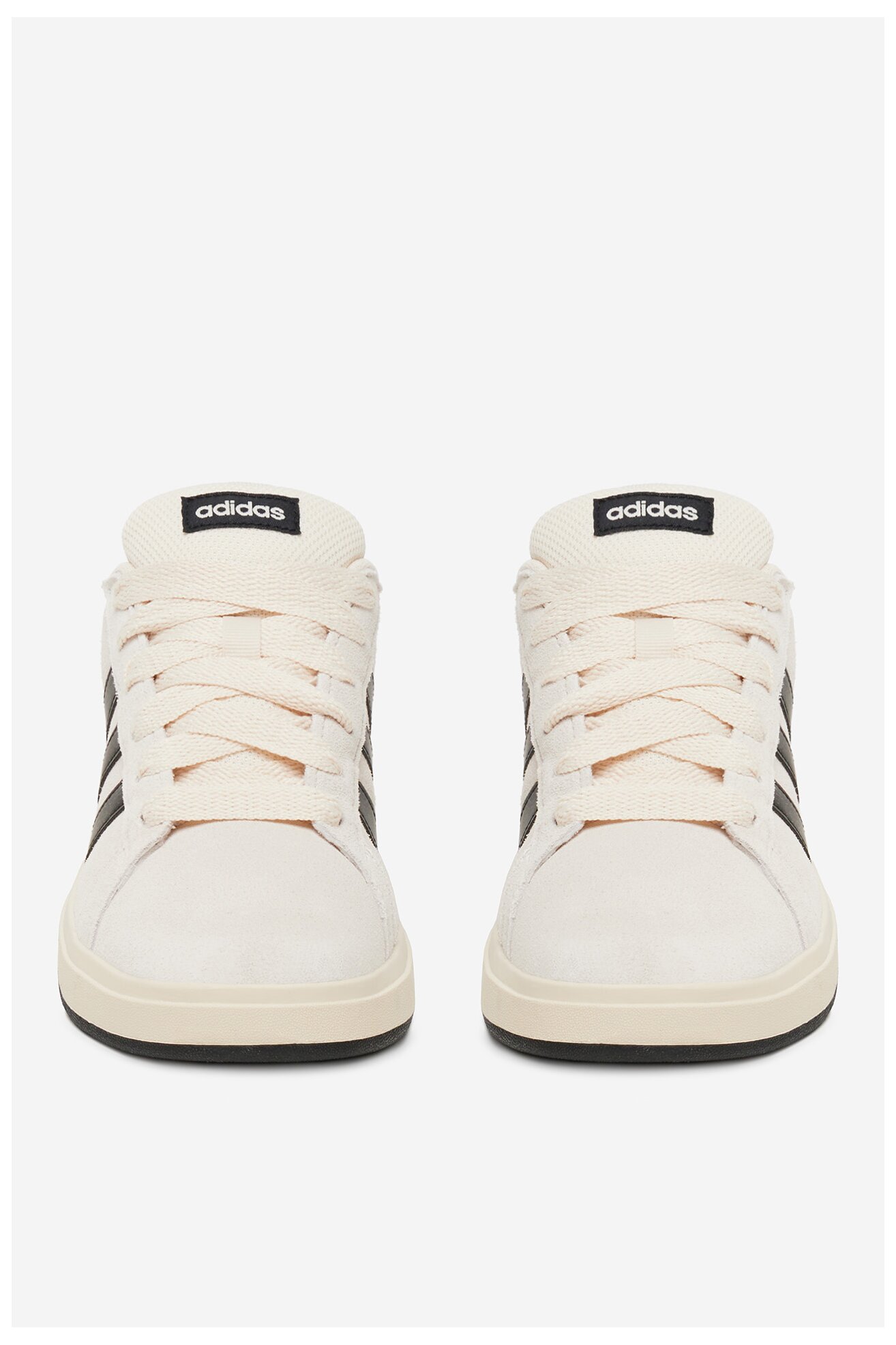 Obuwie sportowe adidas GRAND COURT 00S K JR5569 Kremowy