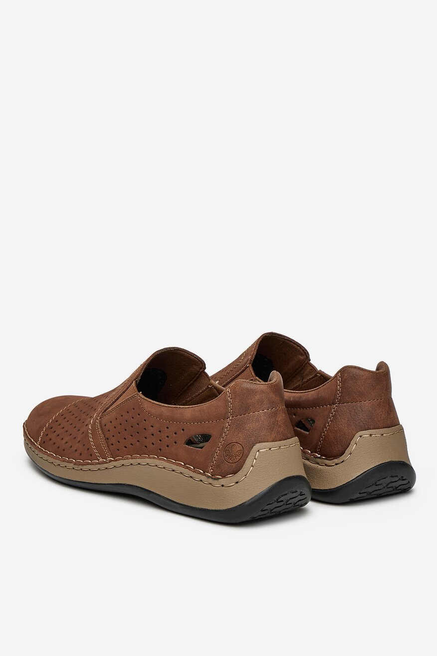 Polobotka Rieker HNĚDÁ - 2230078384933