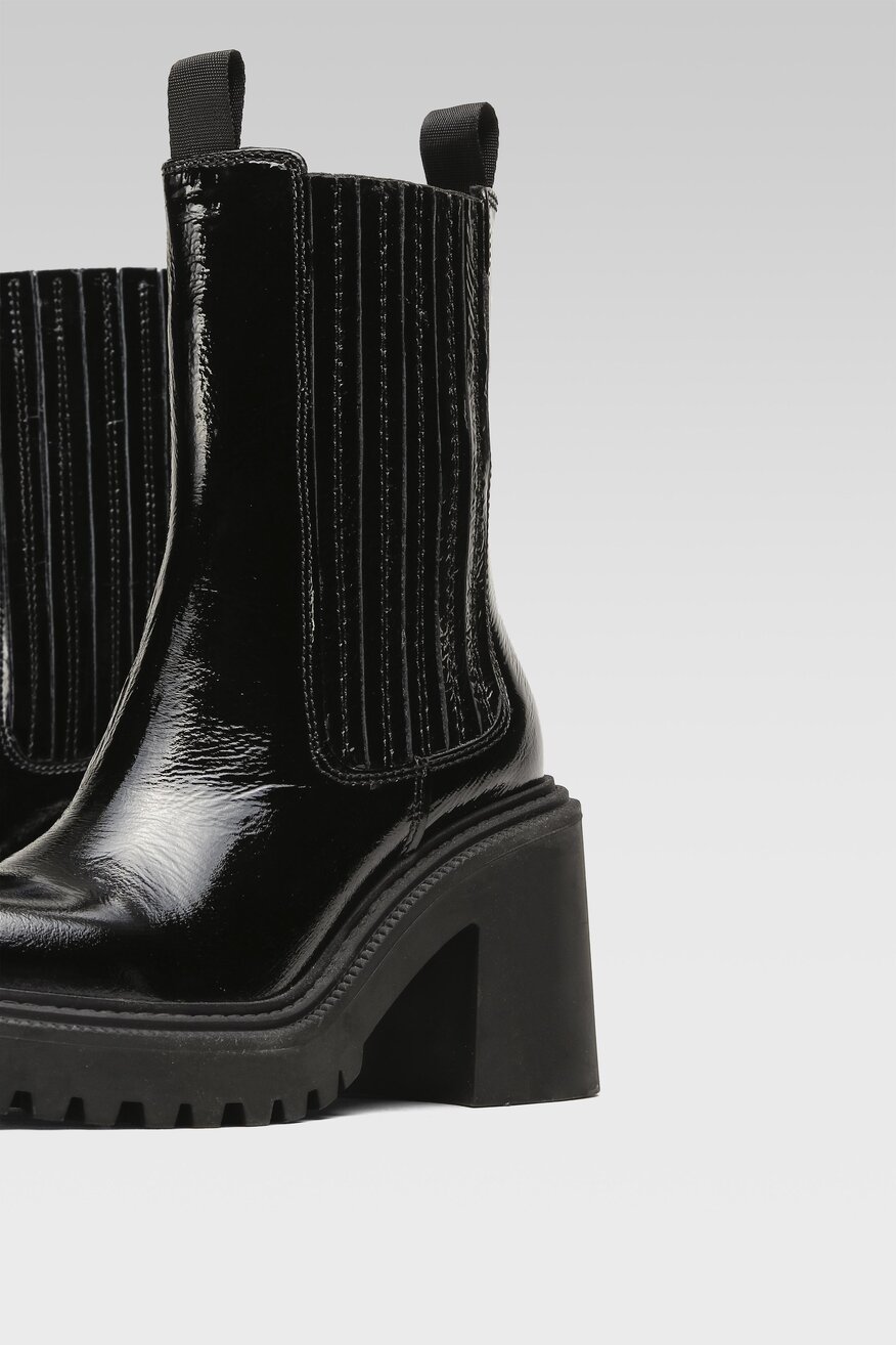 Gino Rossi - Botki na obcasie skórzane - 5904862111506