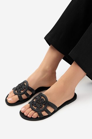Шльопанець NINE WEST CEO-CT1120 ЧОРНИЙ
