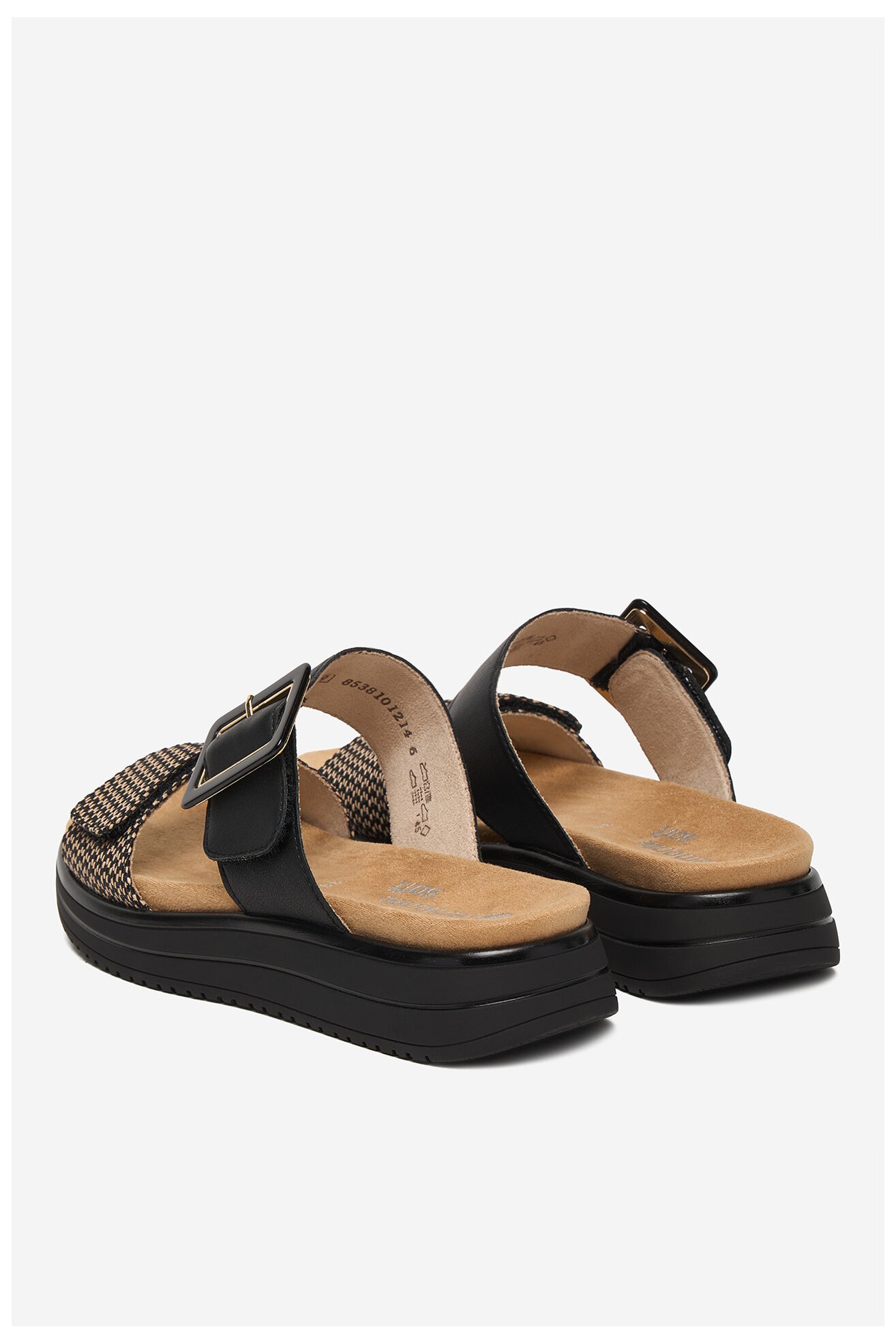 Klapki Remonte CEO-D1J61-03 Czarny