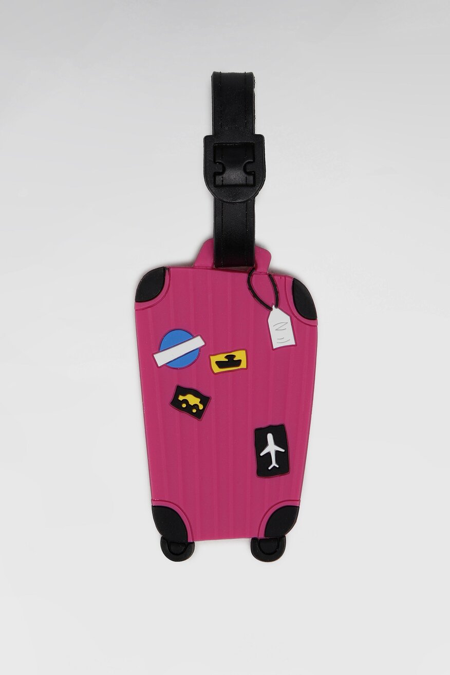 ACCCESSORIES - Identyfikator do bagażu z printem kolorowy - 5904248766689