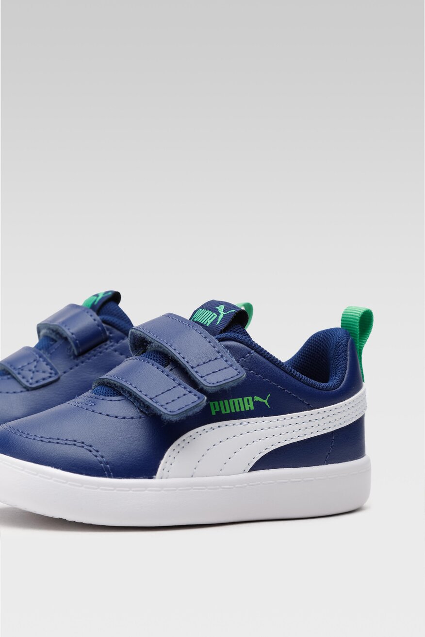 Puma - Obuwie sportowe niebieskie na rzep - 5903698785509