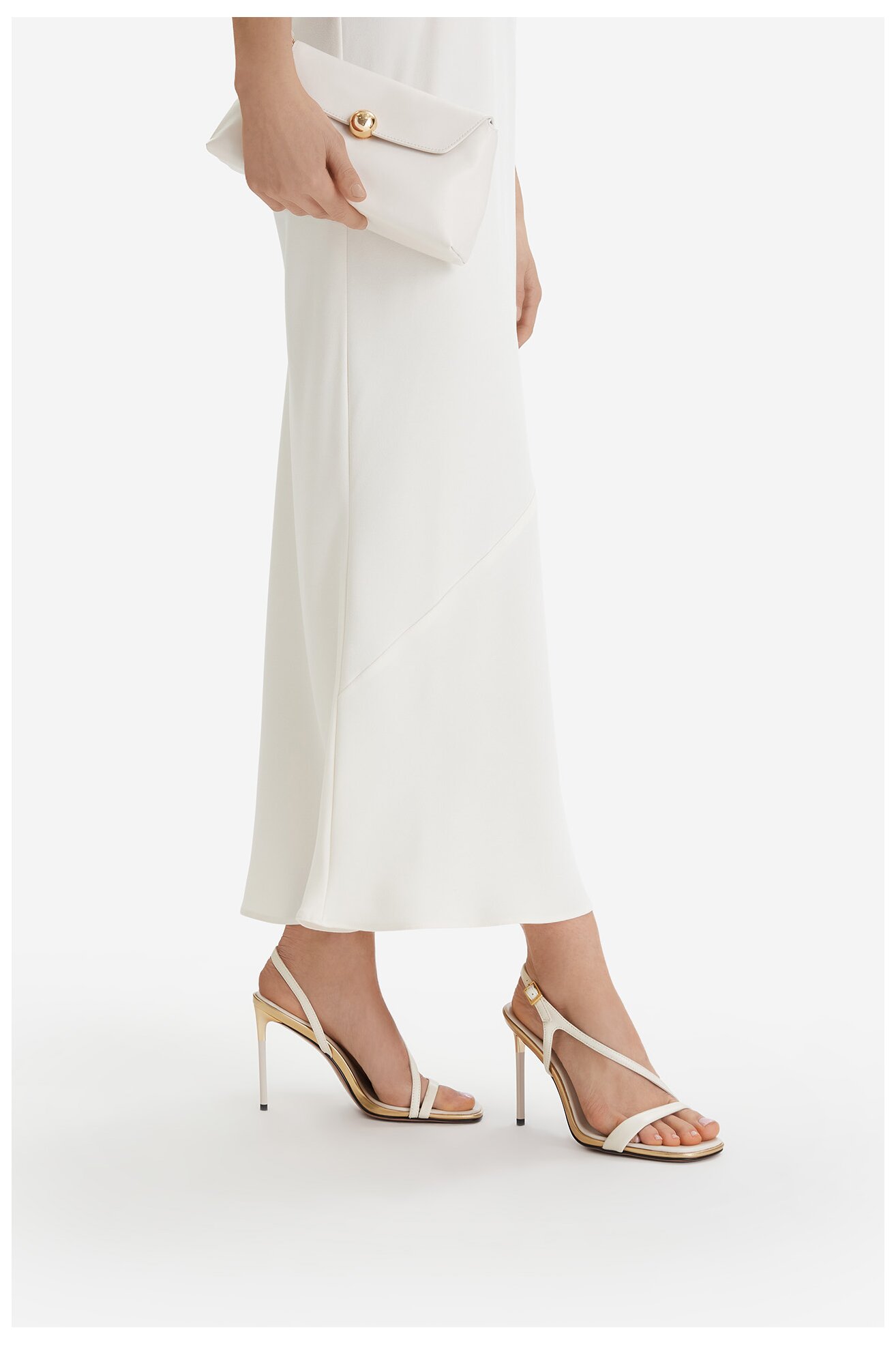 Sandały EVA MINGE ROSEMARY-LT1520-2 Biały