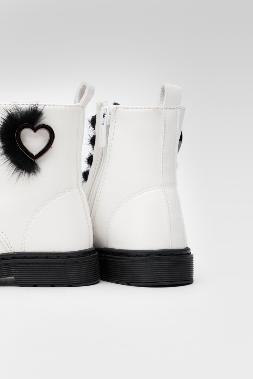 Nelli Blu - Kozaki białe - 5904862234564