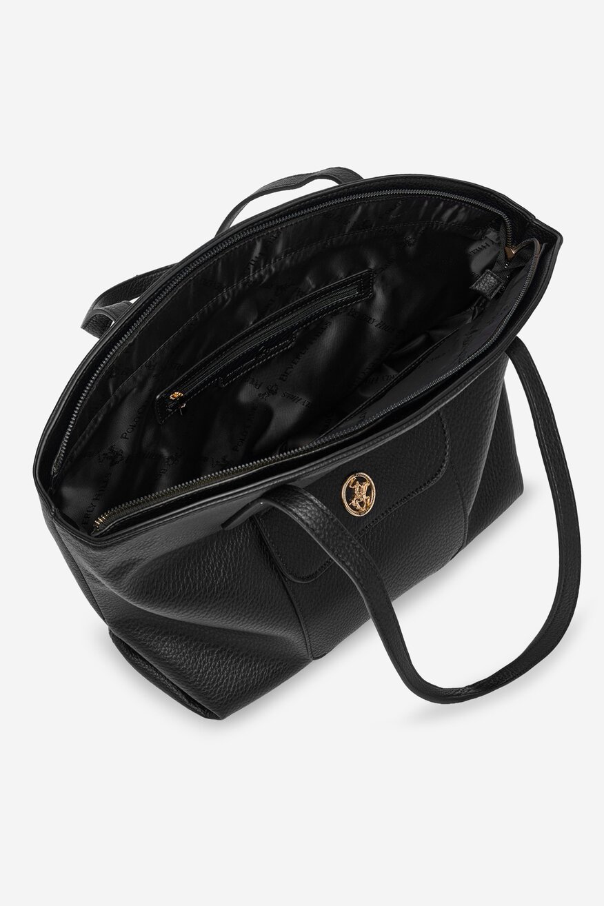 
                Дамска чанта Beverly Hills Polo Club ЧЕРЕН - 5906751599457