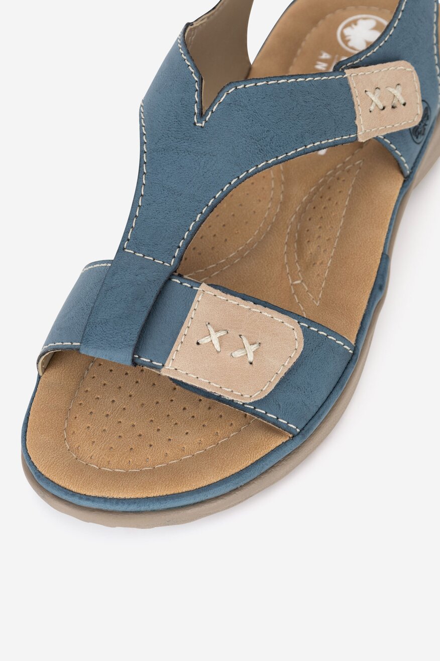 
                Rieker - Sneakersy na rzepy - 2230056232737