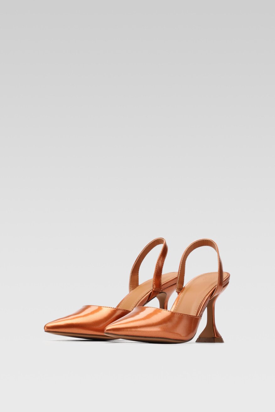 
                Jenny Fairy - Sandały na obcasie w szpic - 5903698708232