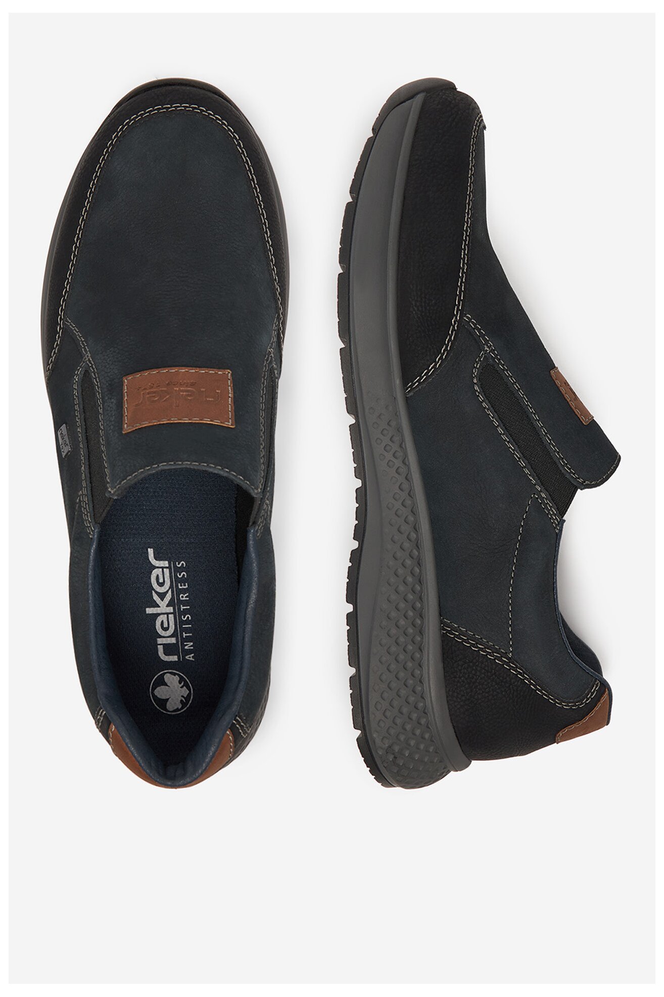 Половинки обувки Rieker B7654-02 ЧЕРЕН