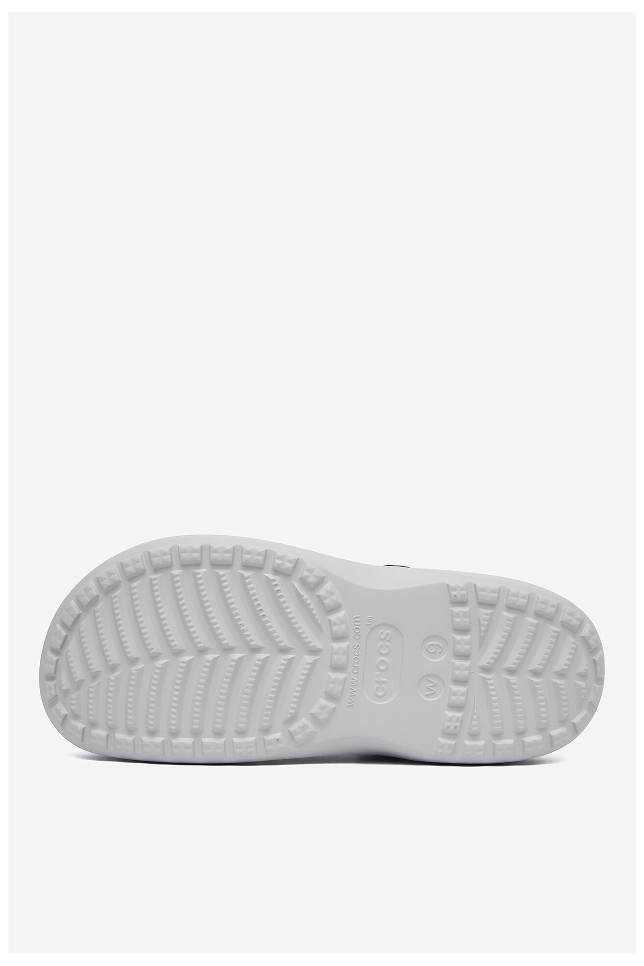 Klapki basenowe Crocs C-BAYA PLATFORM CLOG 208186-101 Szary