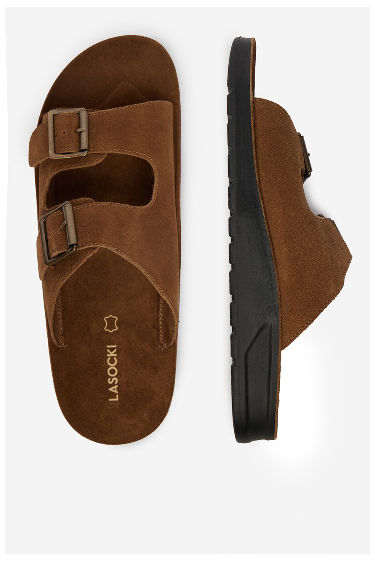 Klapki Lasocki CEO-GREG-02 MI25 Camel