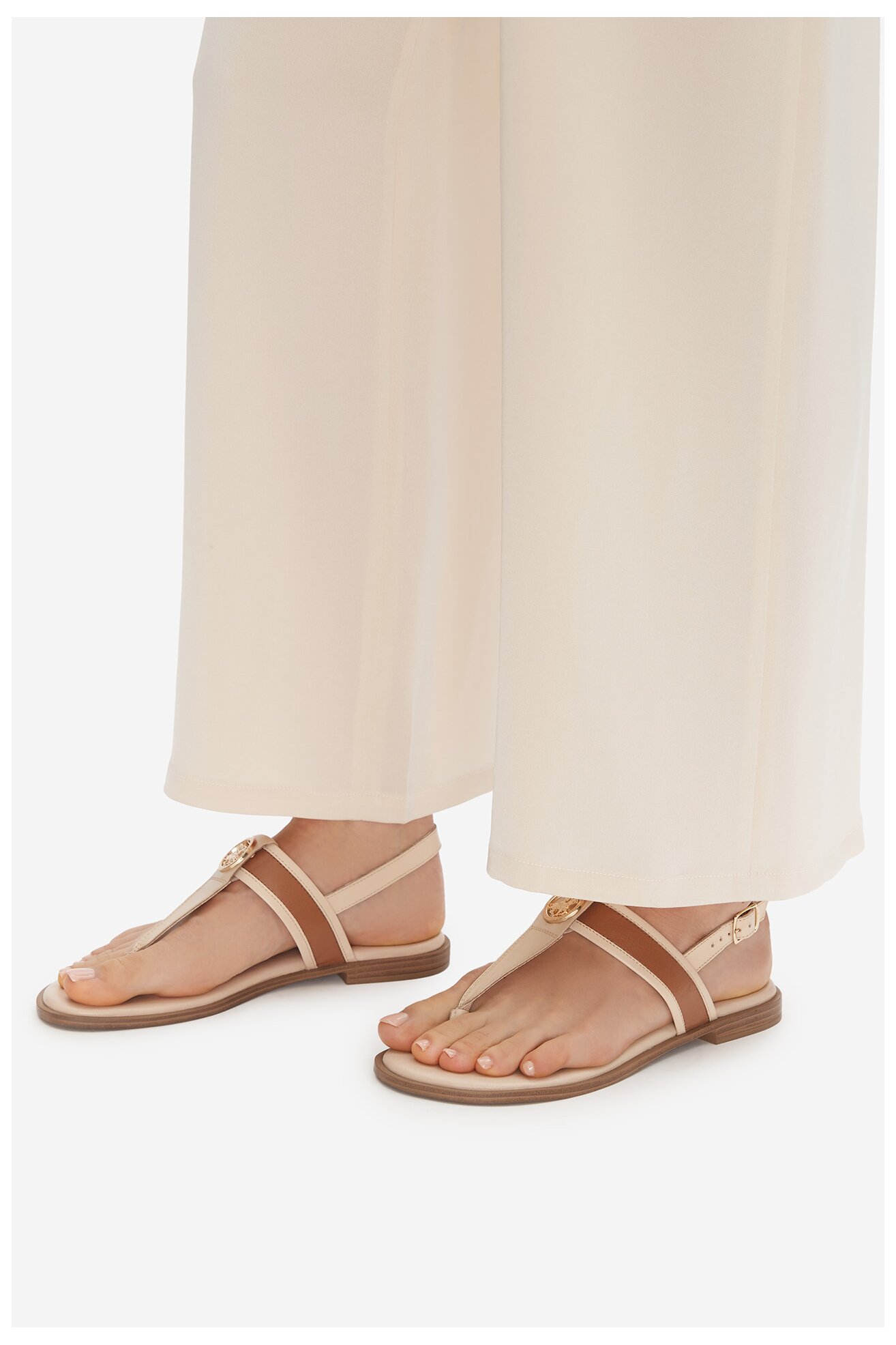 Sandały Beverly Hills Polo Club WI16-BAGA-03 Camel