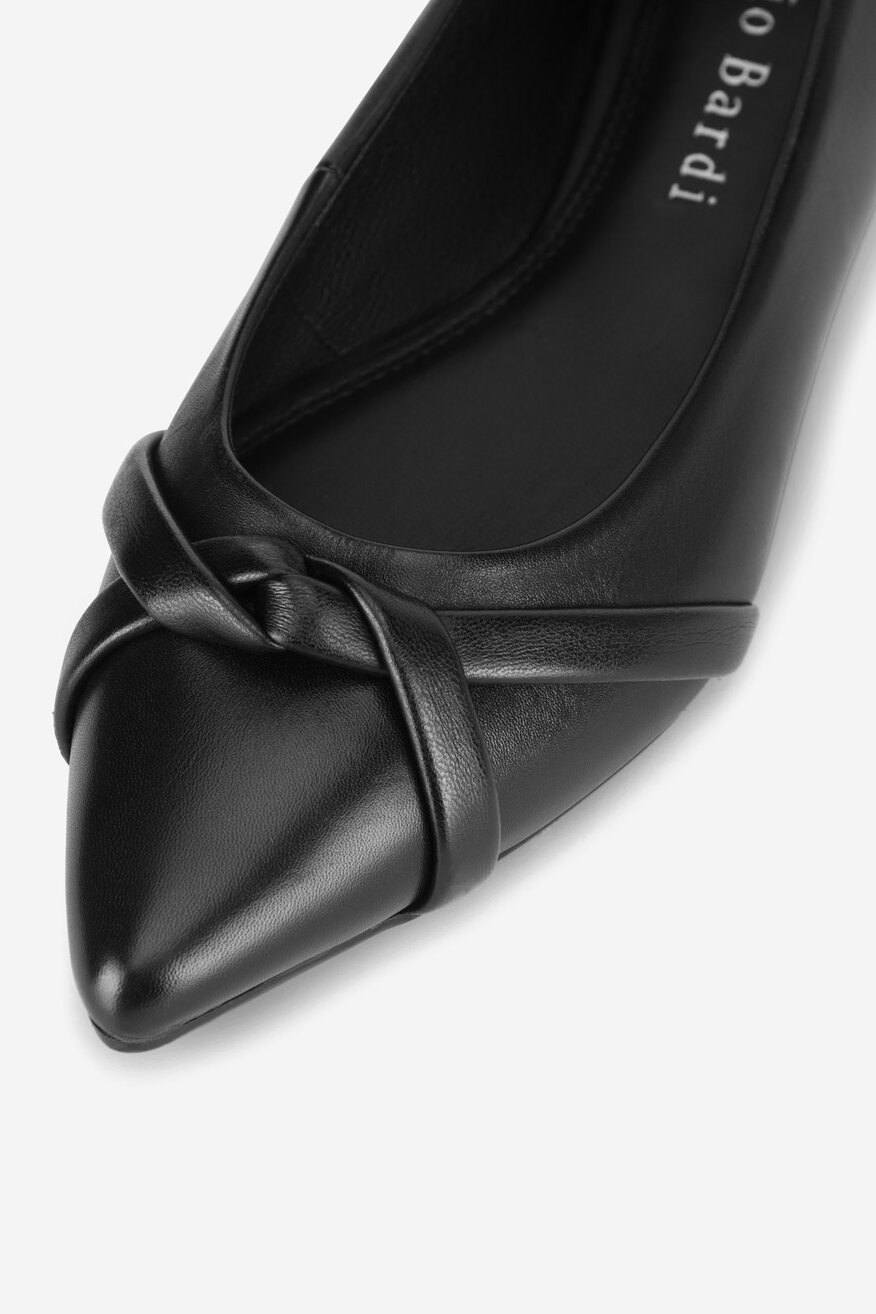 Sergio Bardi - Baleriny skórzane - 5905588826699