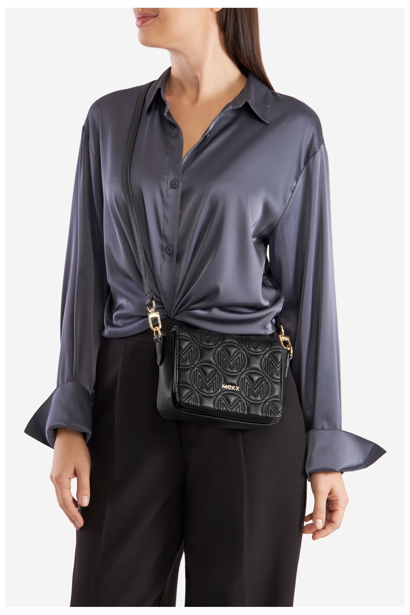 Geantă de mână Mexx MEXX-E-010-05 NEGRU