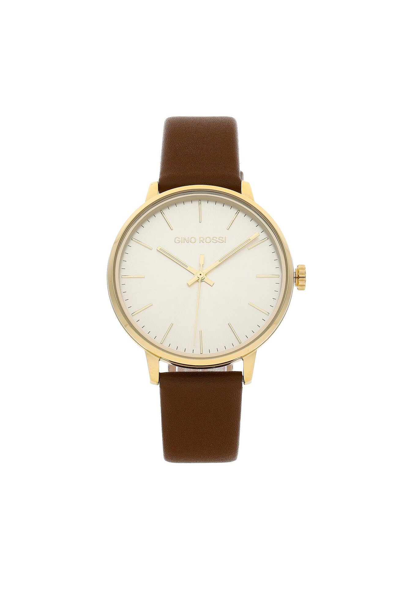 Zegarek Gino Rossi GR WOMAN WATCH 01010901020 Brązowy