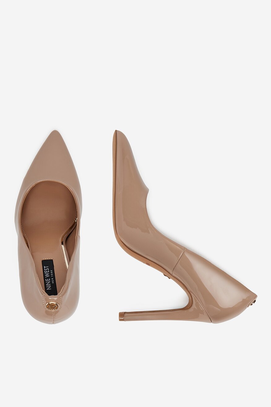 Елегантни обувки NINE WEST БЕЖОВ - 5904862339160