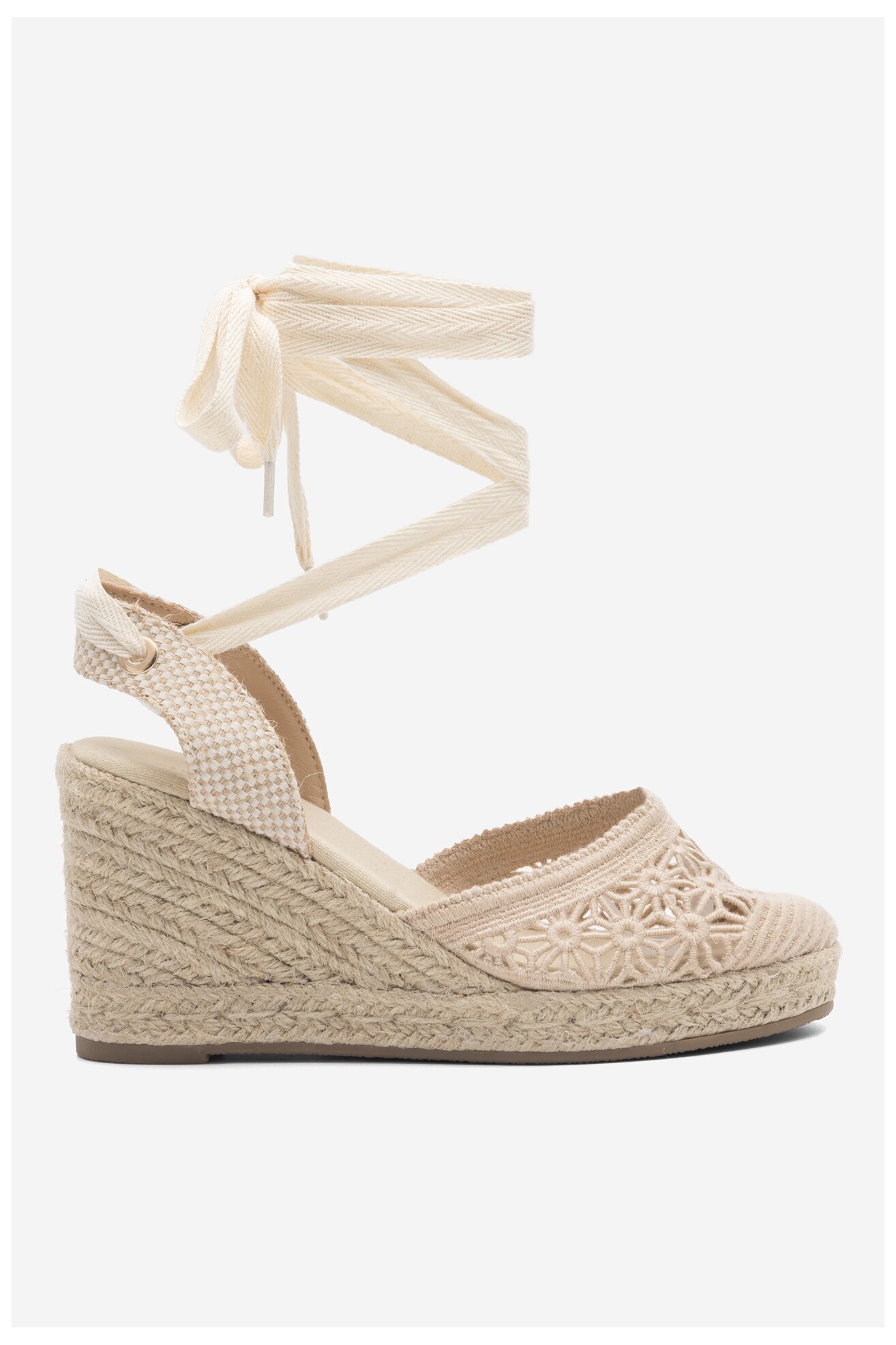 Espadryle DeeZee LOLA WSS071022-01 Beżowy